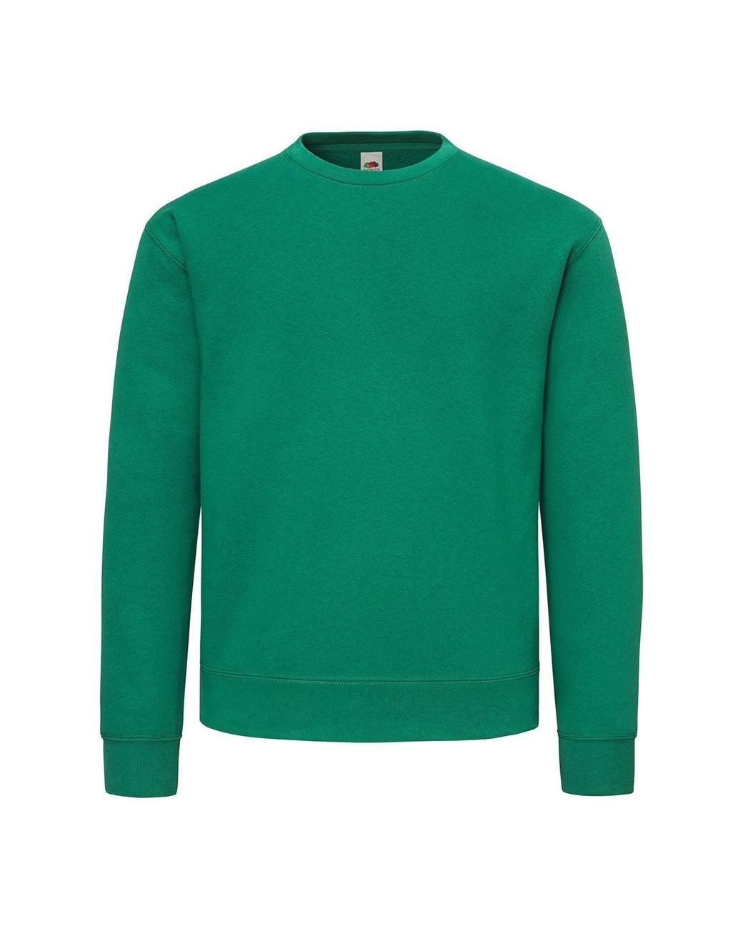 Fruit Of The Loom Green Adult Supercotton Sweatshirt (College)