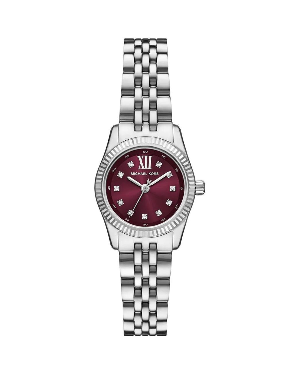 Michael Kors Pink Lexington Mk4968 Burgundy Dial Ladies Watch
