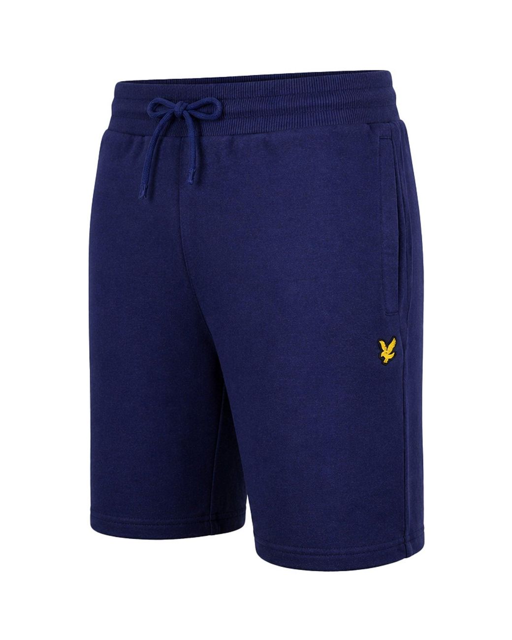 Lyle & Scott Blue Contrast Piping Shorts for men