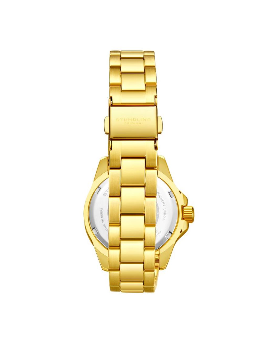 Stuhrling Metallic Depthmaster 3950L Quartz 32Mm Fashion