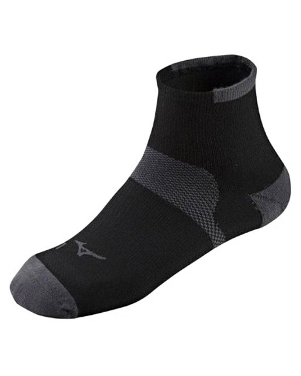 Mizuno Black Race Low Running Socks for men
