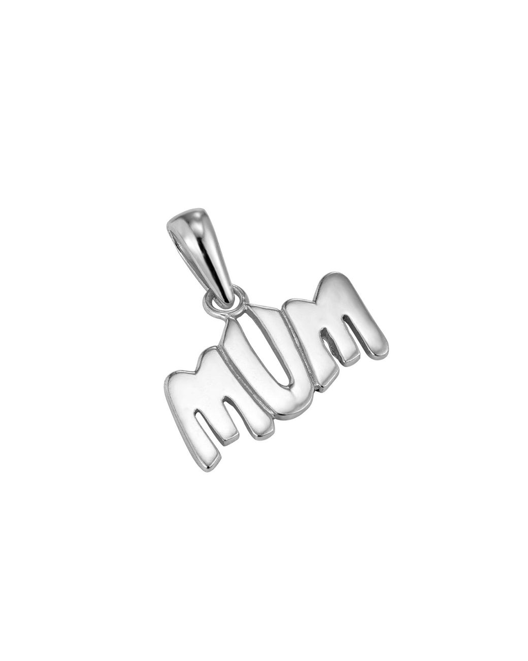 SEOL + GOLD Metallic Sterling Mum Pendant