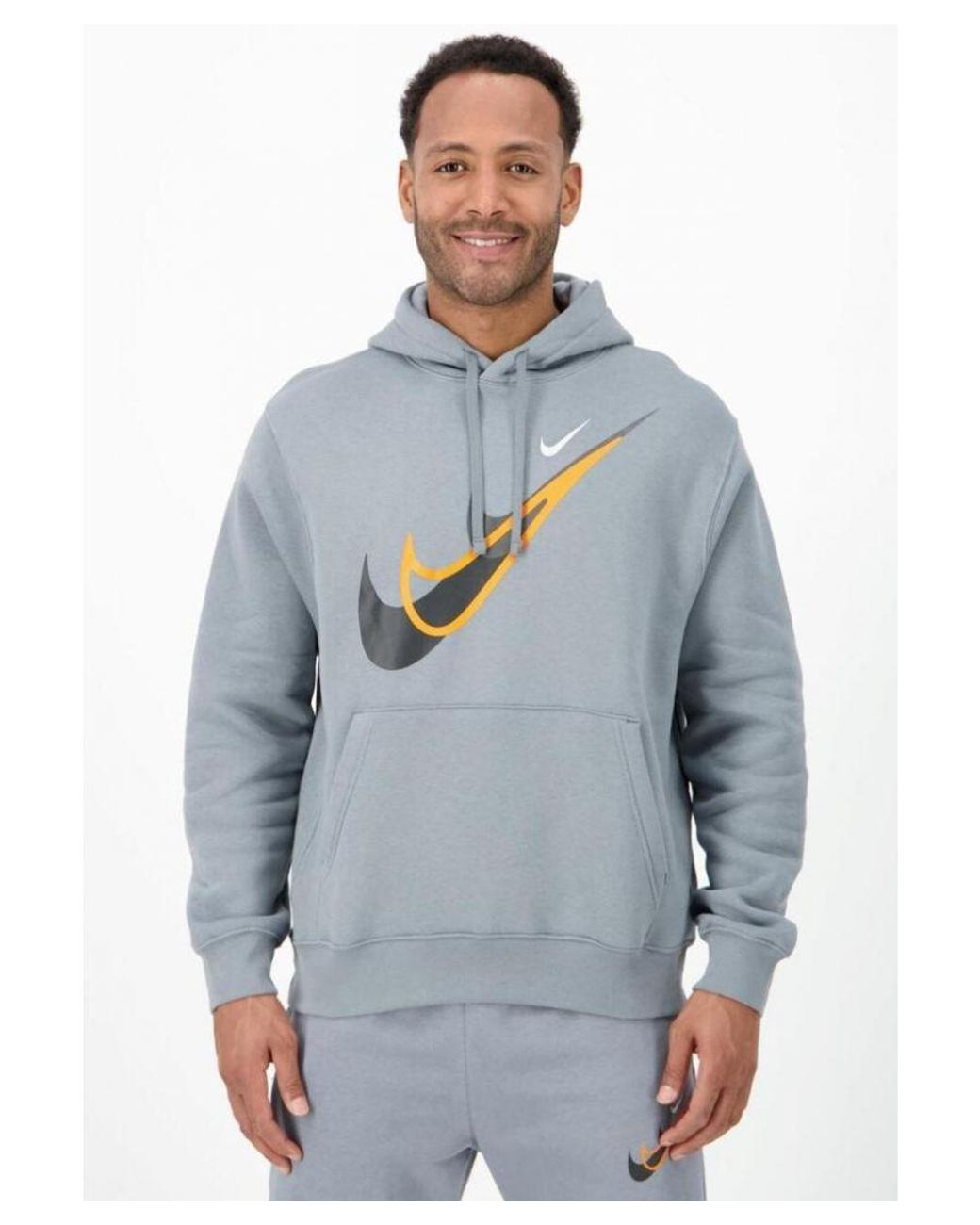 Nike Blue Standard Issue Moto Overhead Tracksuit for men