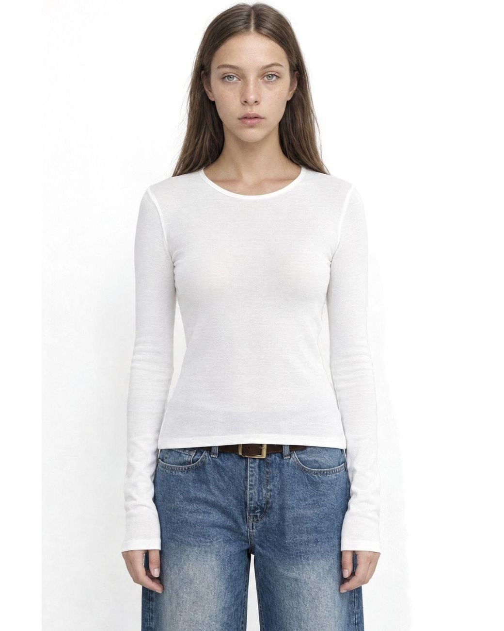 Busem White Blouse