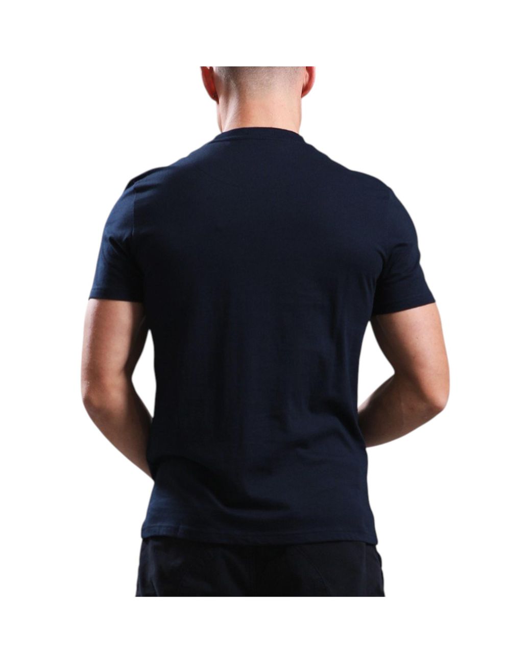 Weekend Offender Blue T Shirts Astoria Graphic Short Sleeve Casual Cotton Tee for men