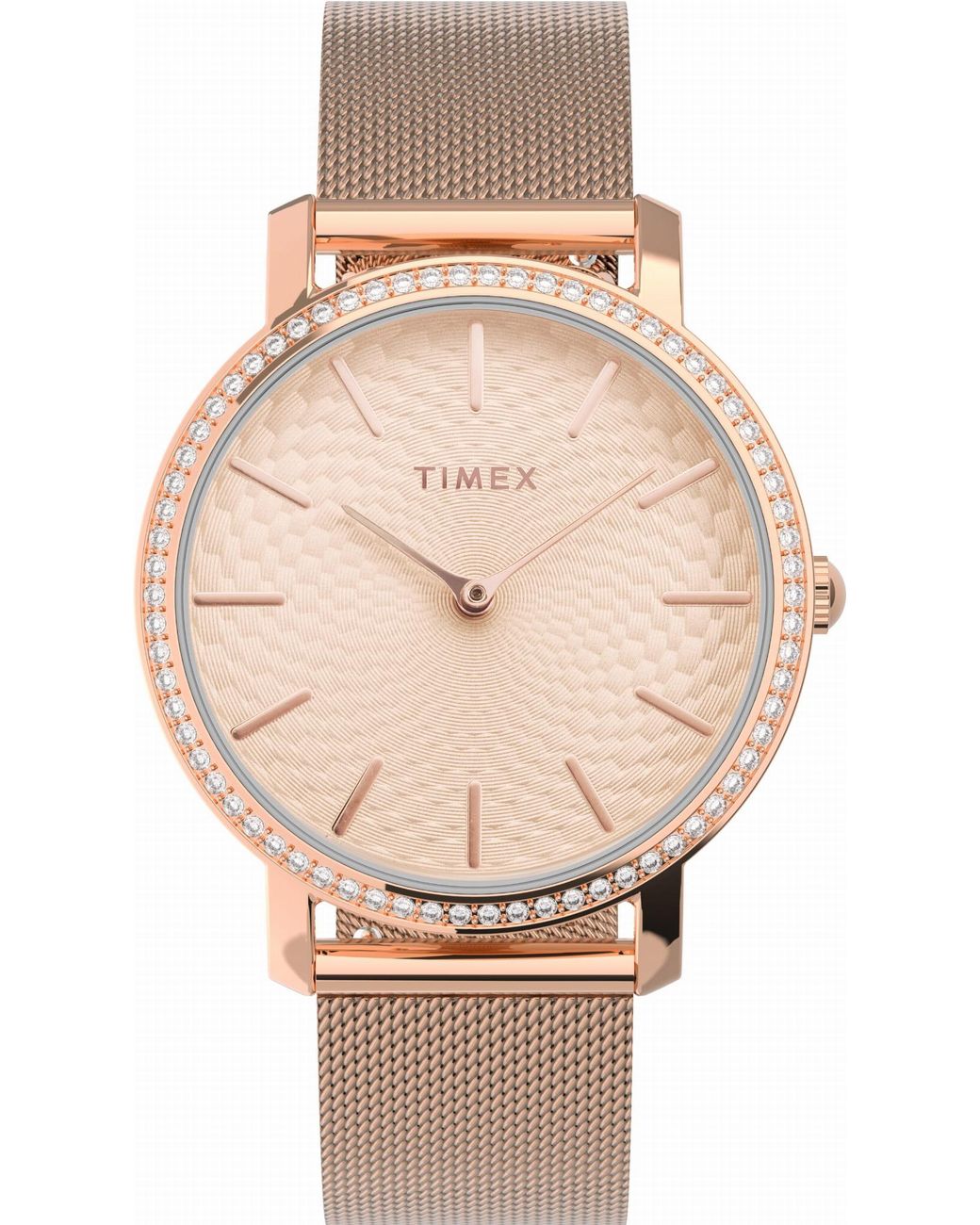 Timex Metallic Transcend Watch Tw2V52500 Stainless Steel (Archived)