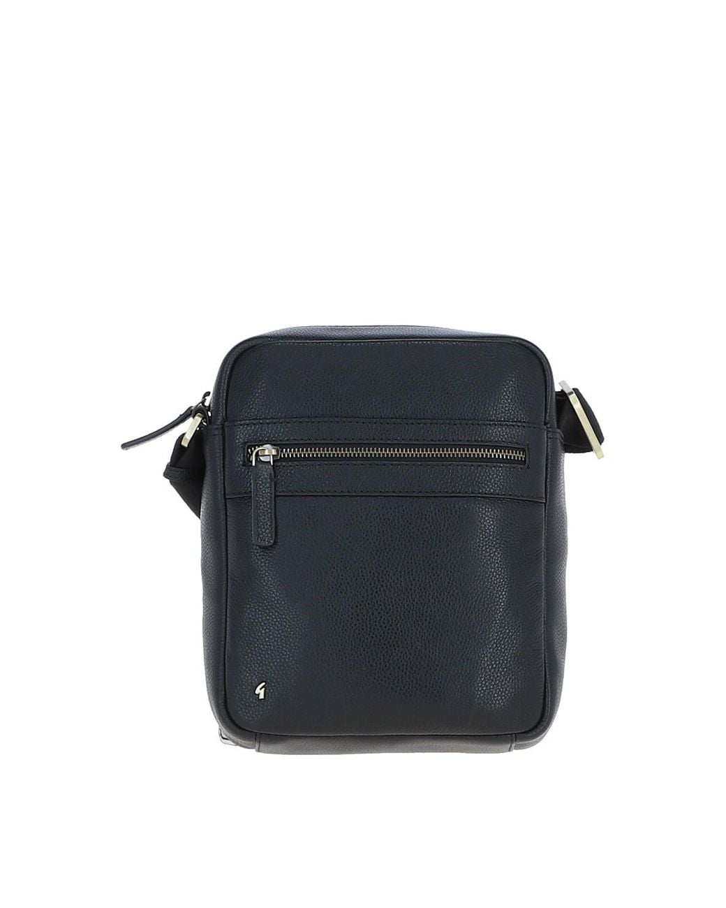 Gabicci Blue Real Leather Messenger Bag for men