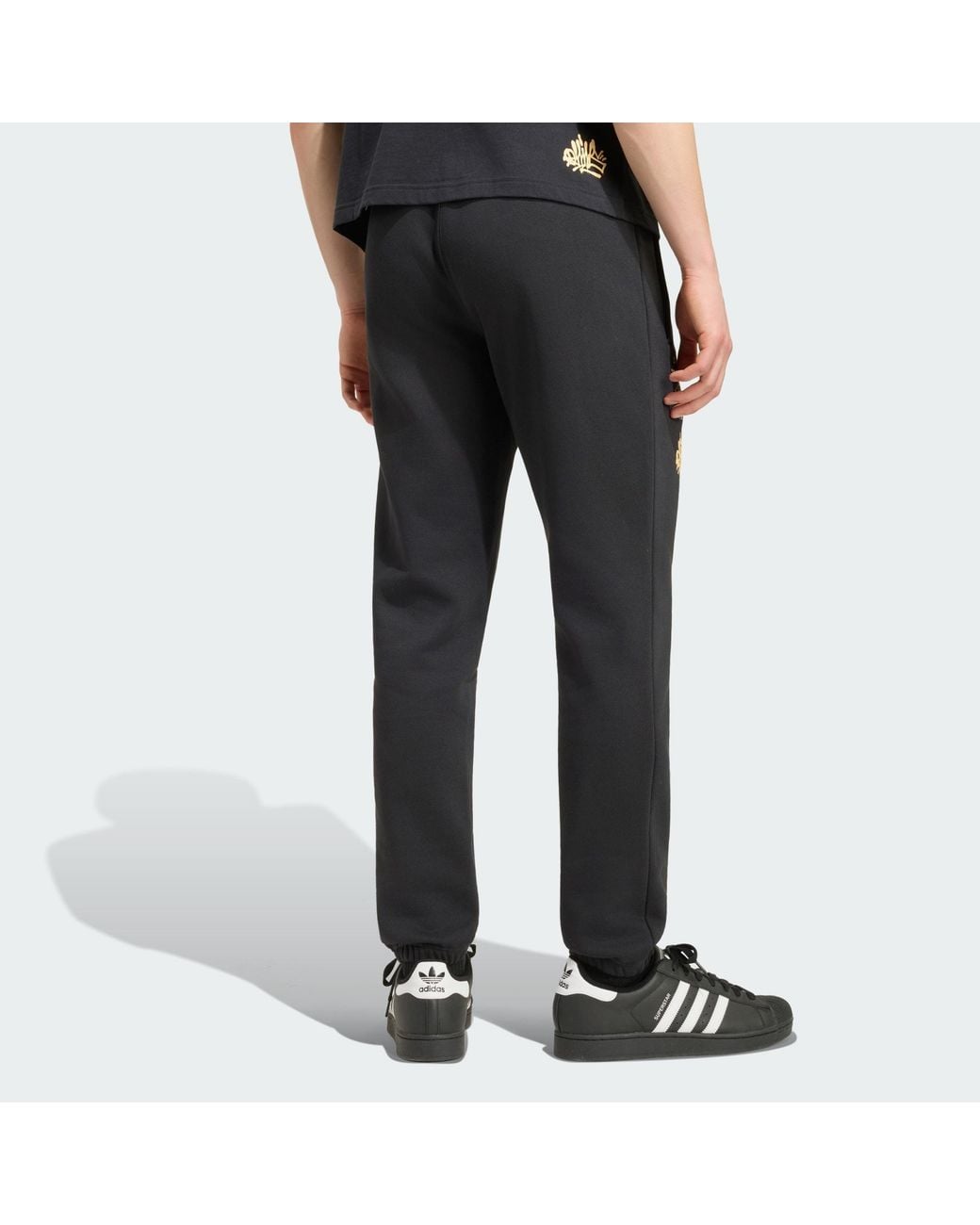Adidas Originals Black Benfica Lisboa X Vhils Pants for men