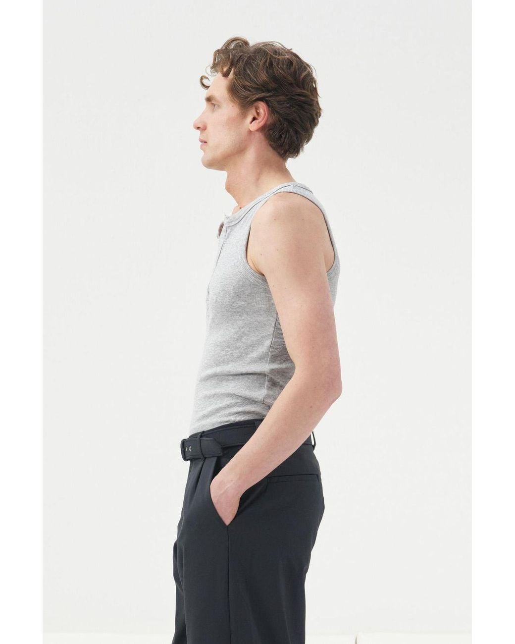 Giesto White Cotton T-Shirt for men