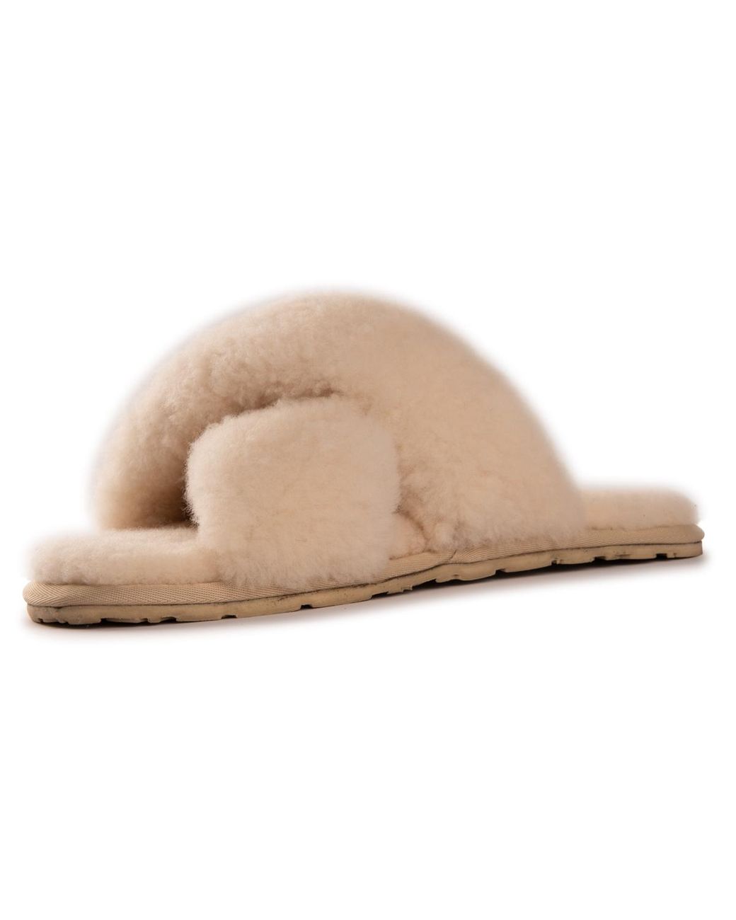 Aus Wooli Natural Australia Sheepskin Wool Brighton Slippers