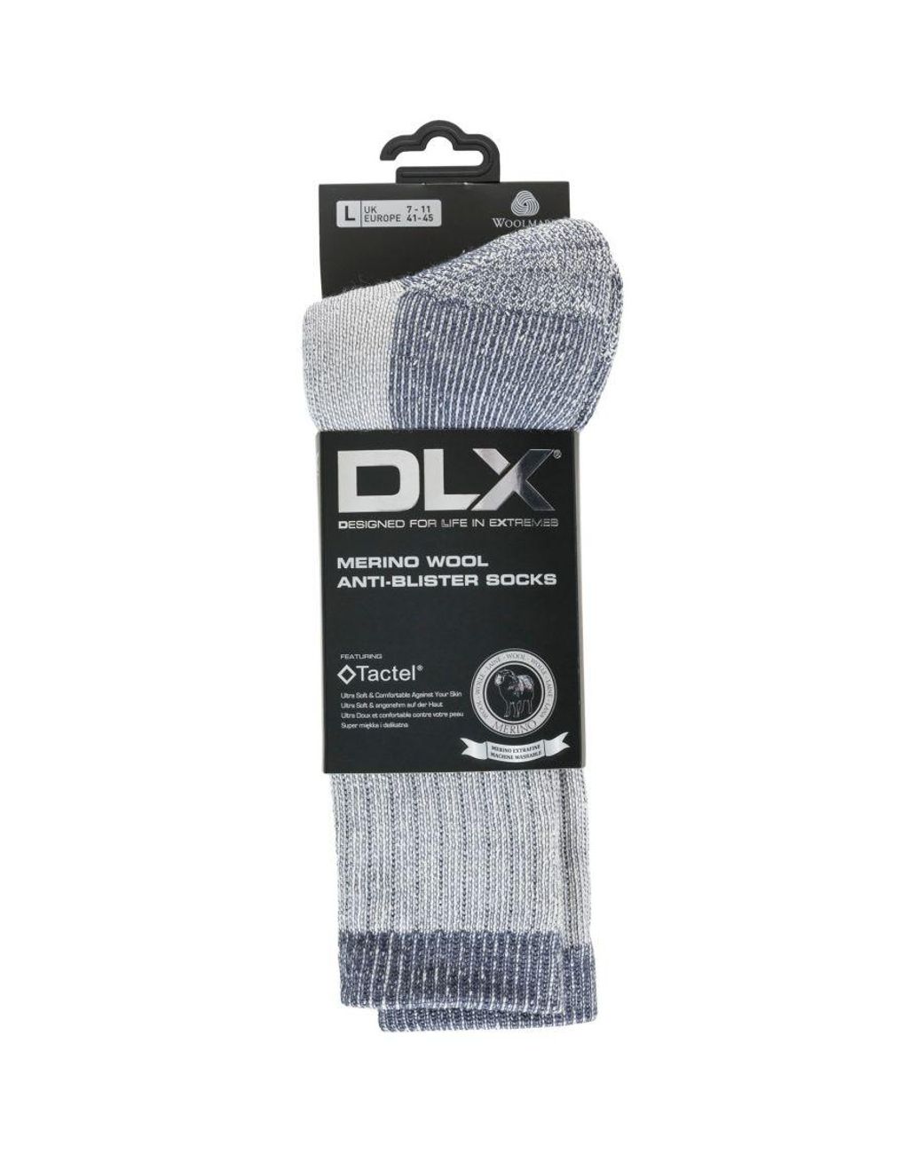 DLX Gray Strolling Dlx Walking Socks Marl) for men