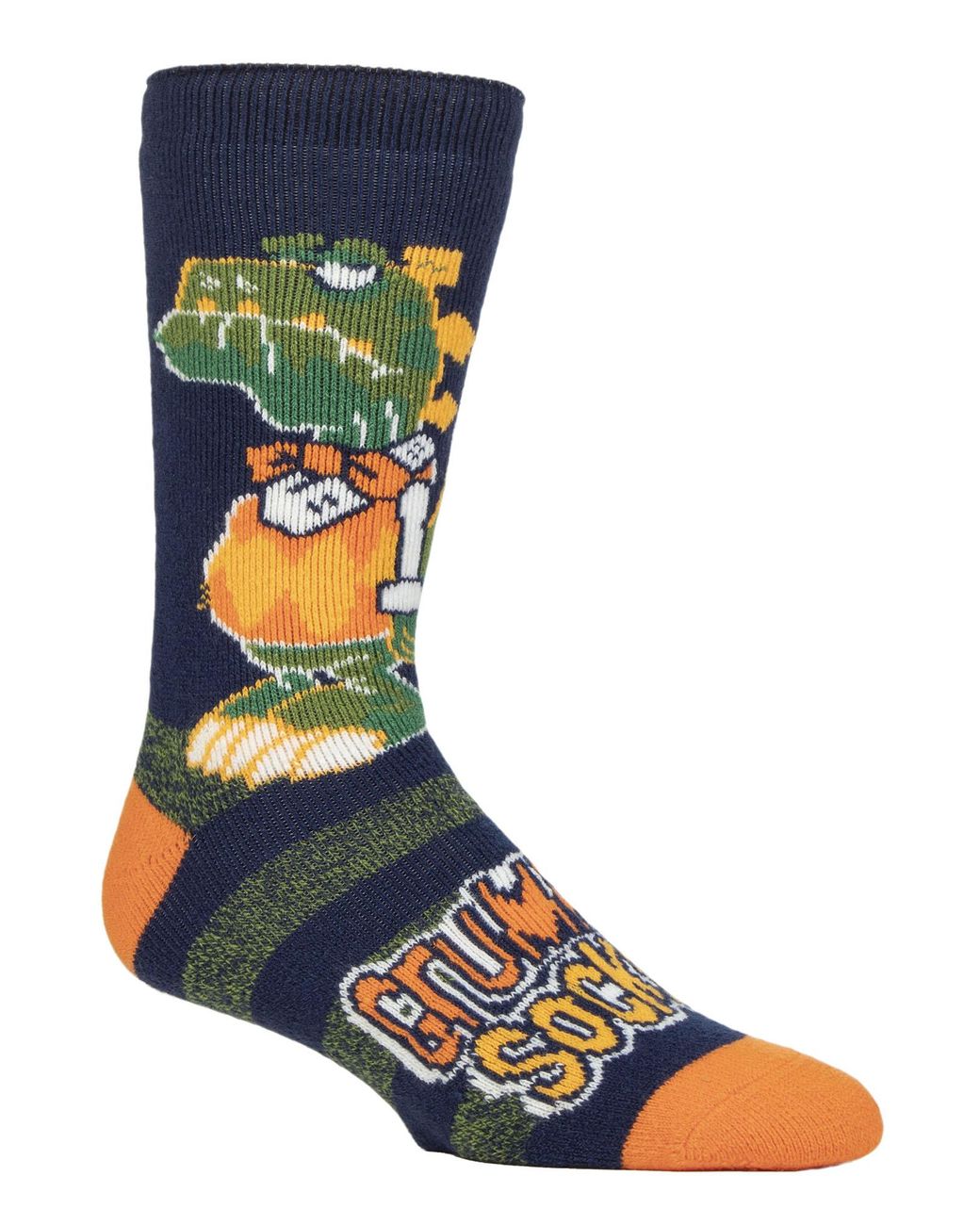 Heat Holders Blue Cozy Fleece-Lined Hobby Socks for men