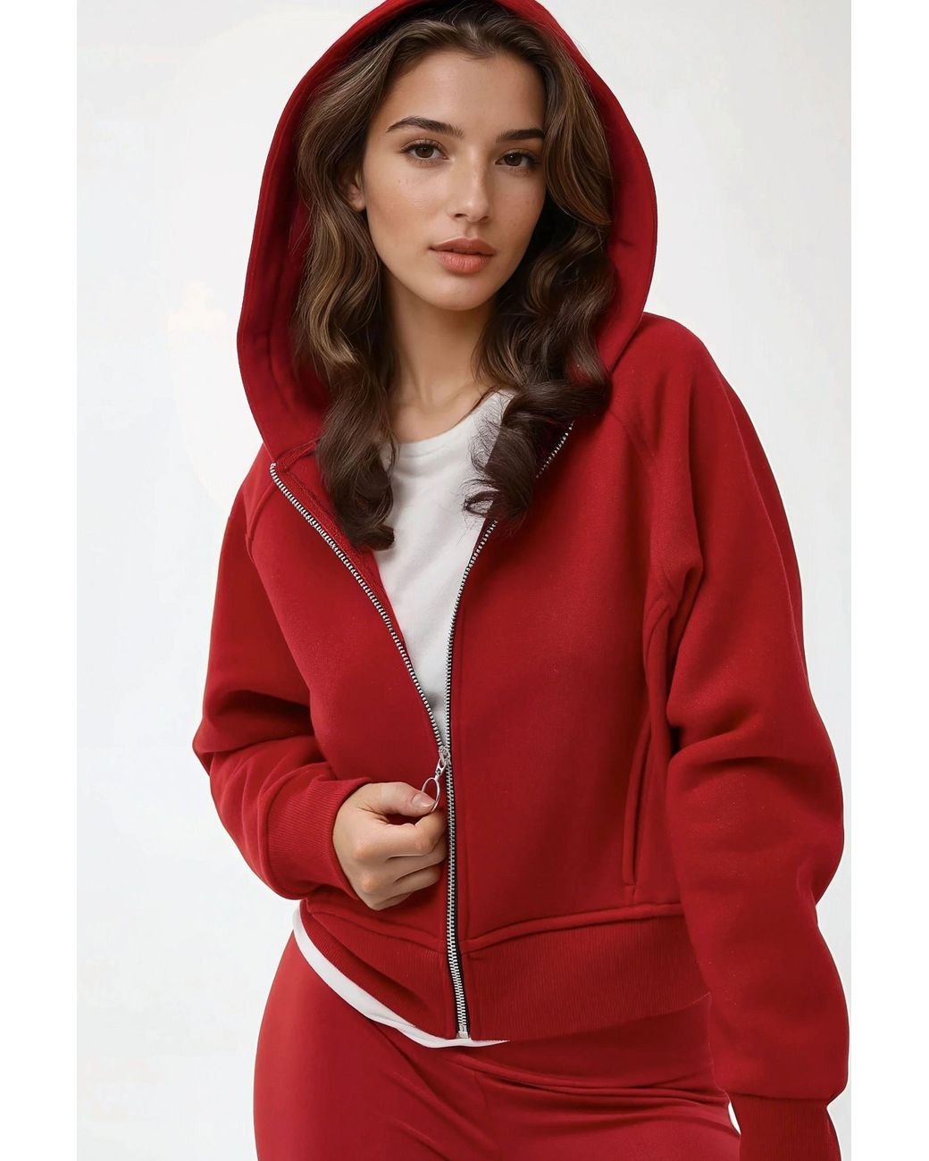 Hiccup Relaxed Fit Zippered Hoodie