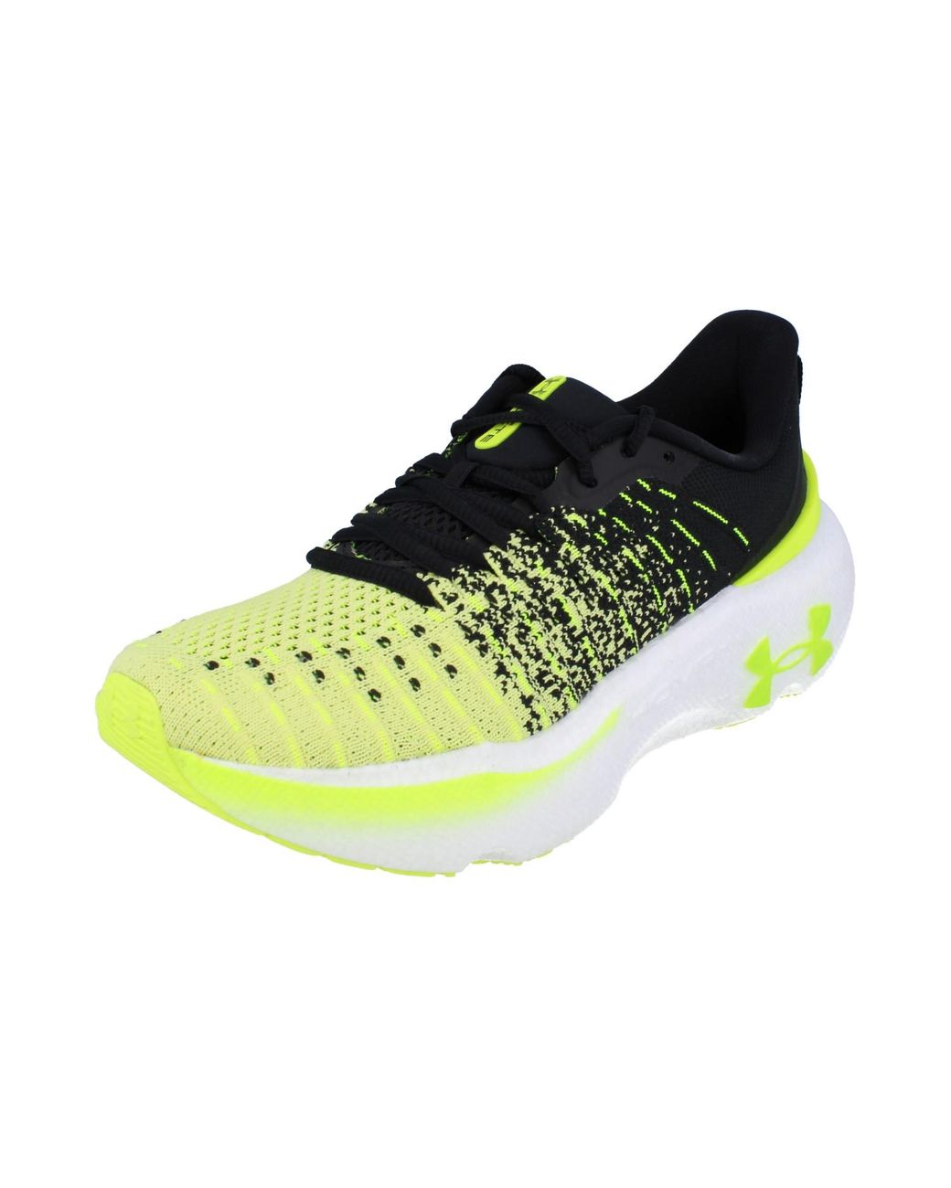 Under Armour Yellow Infinite Elite Running Trainers