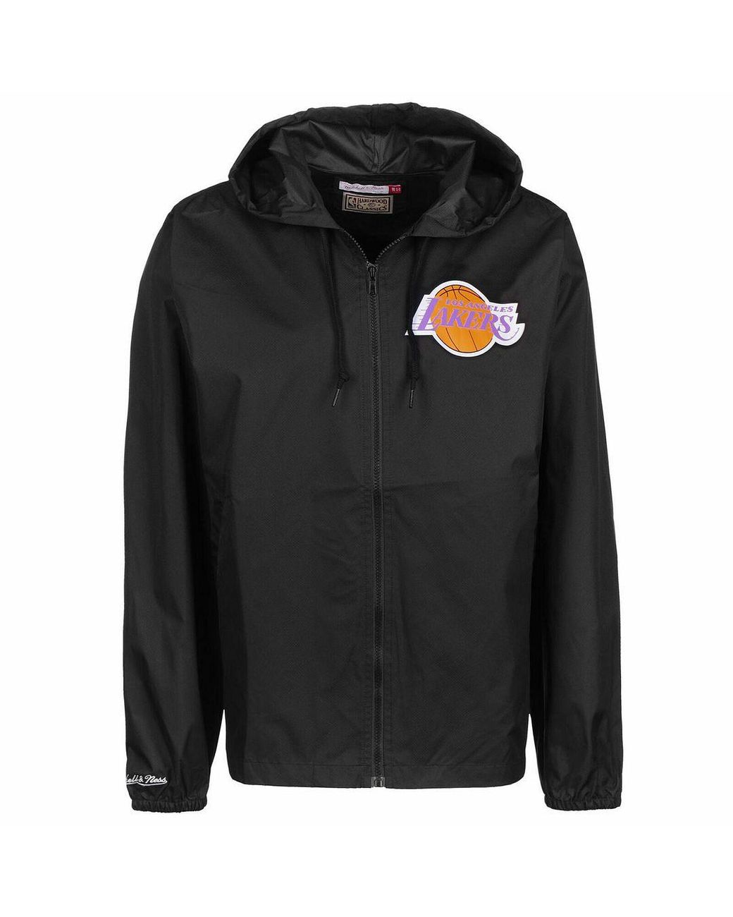 Mitchell & Ness Black La Lakers Jacket for men