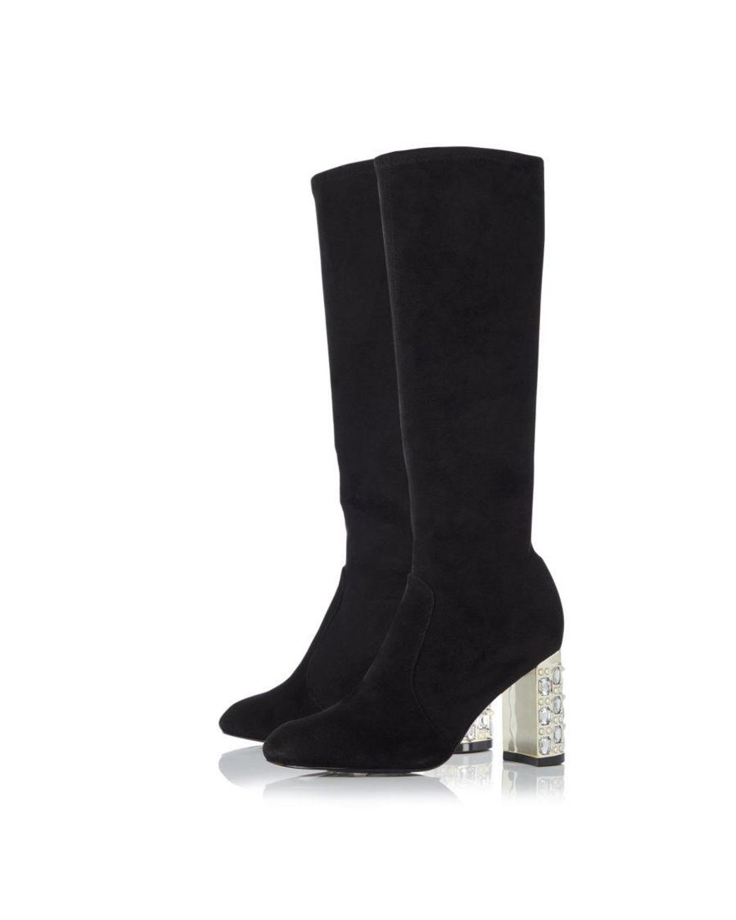 Dune pearl boots top