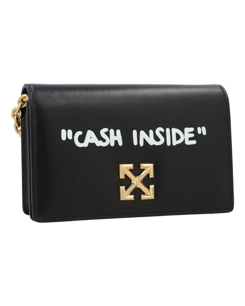 Off-White c/o Virgil Abloh Black Off Jitney 0.5 Crossbody Bag