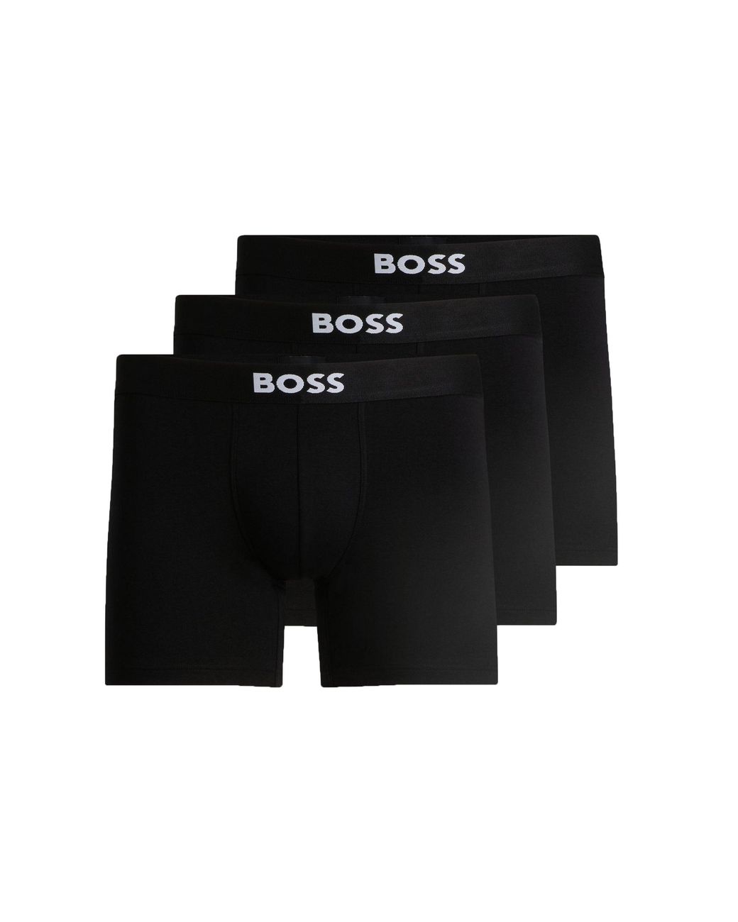 Boss Black 3 Pack D.Beckham Boxer Briefs Cotton for men