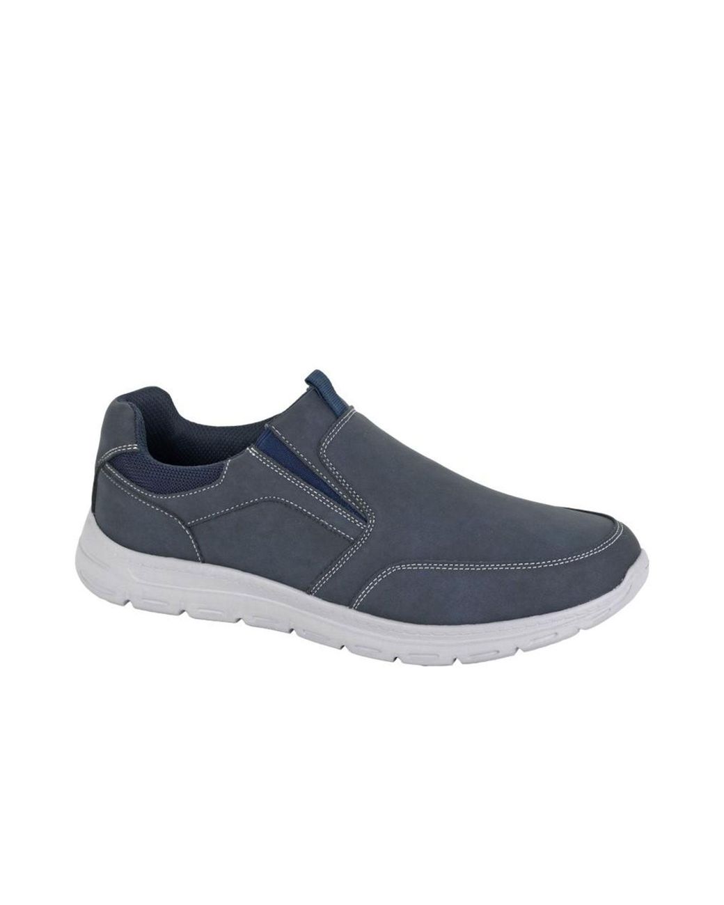 Scimitar Blue Weston Slip On Shoes for men