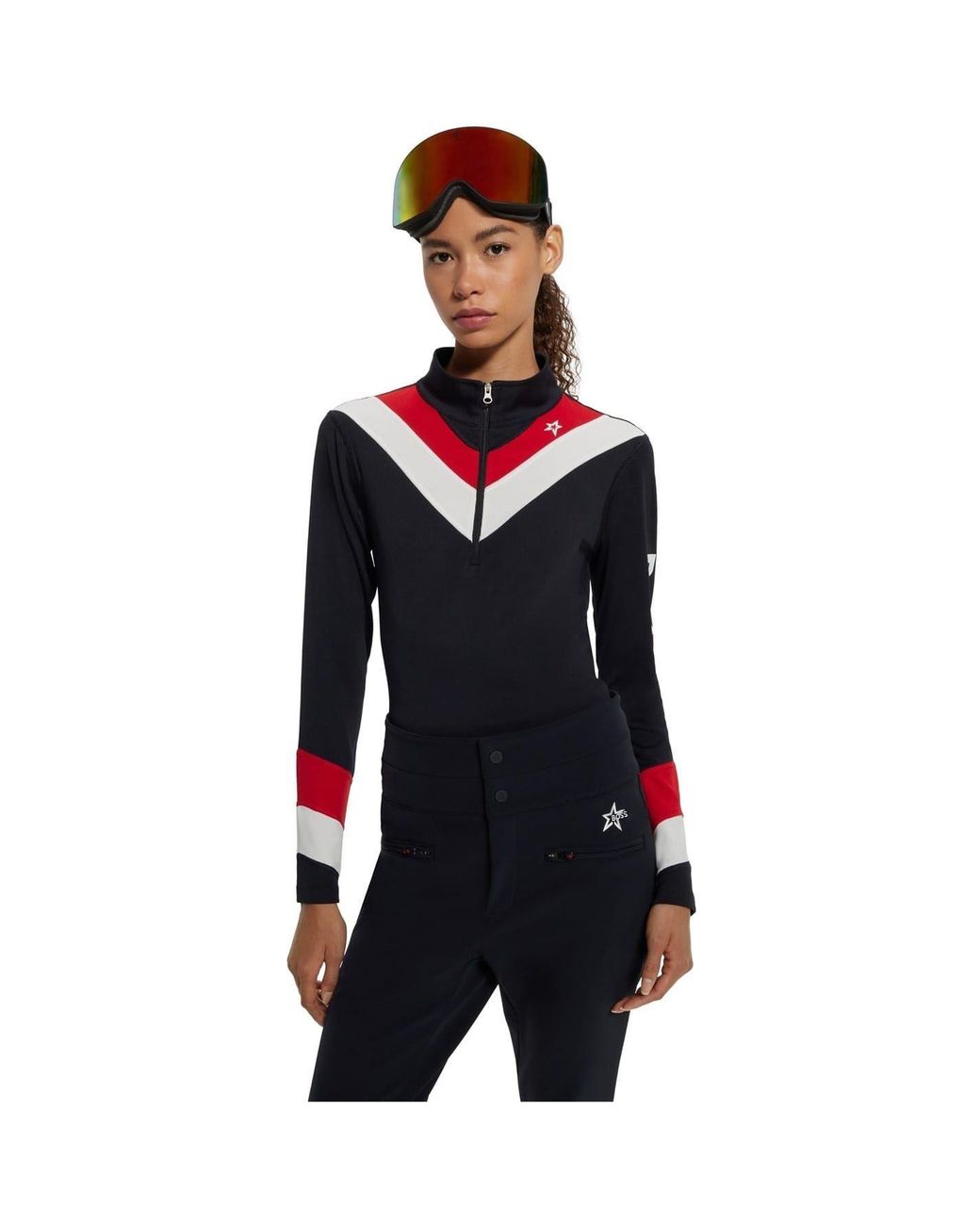 Boss Black Color Block Ribbed Cuff Ski Jacket