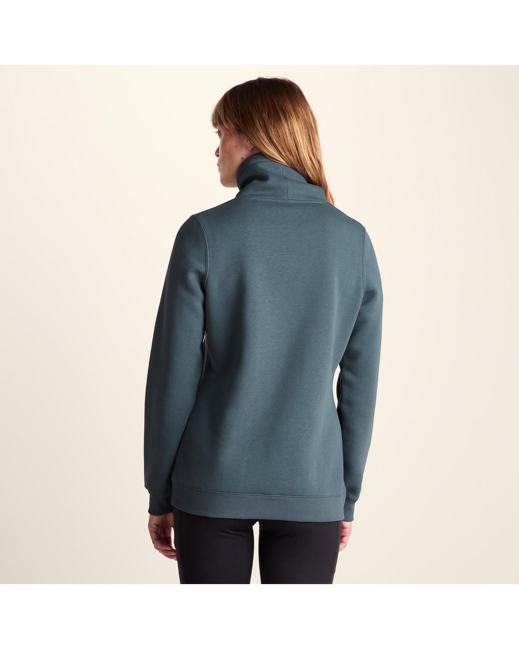 TOG24 Blue Abigail Supersoft Funnel Neck Sweat