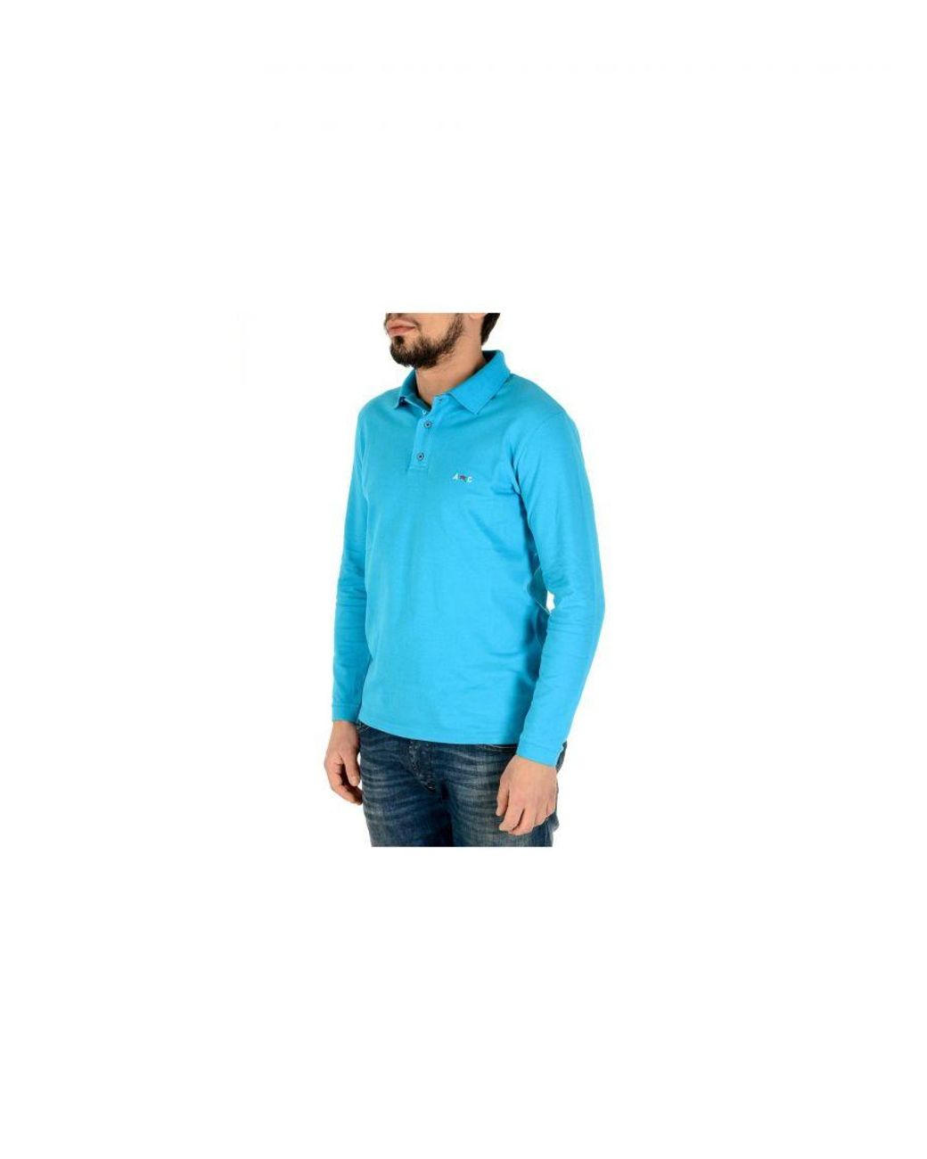 Andrew Charles by Andy Hilfiger Blue Polo Alabama Azure for men