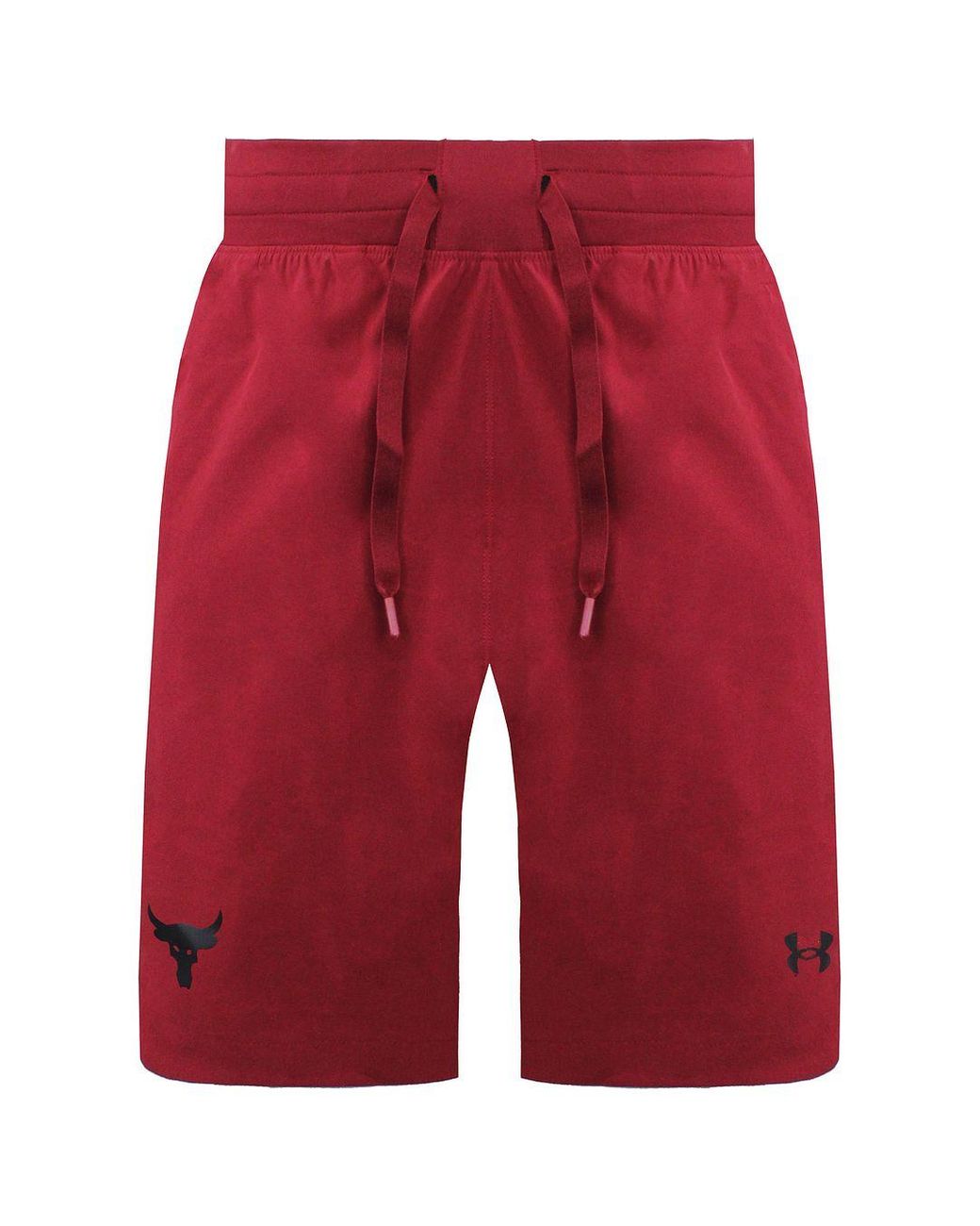 Under Armour Red X Project Rock Snap Shorts for men