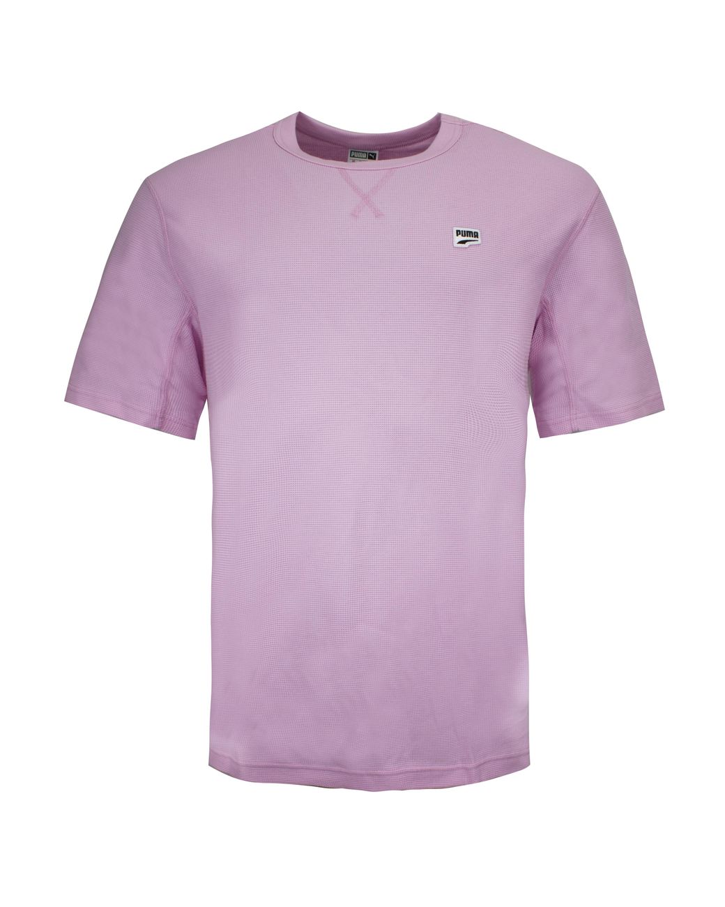 PUMA Purple Downtown Tee Casual Logo T-Shirt 578308 21 Cotton for men