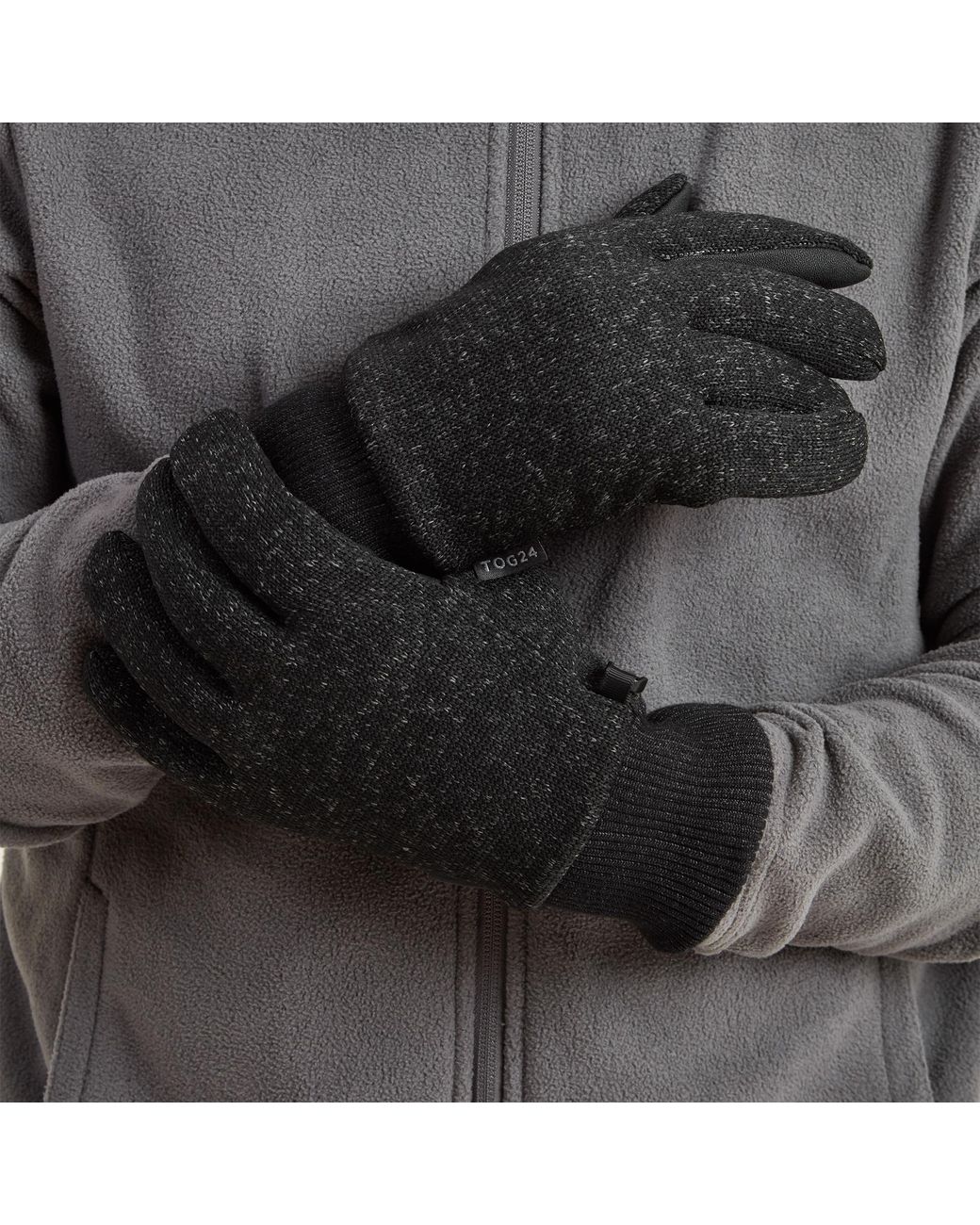 TOG24 Black Storm Powerstretch Gloves Marl