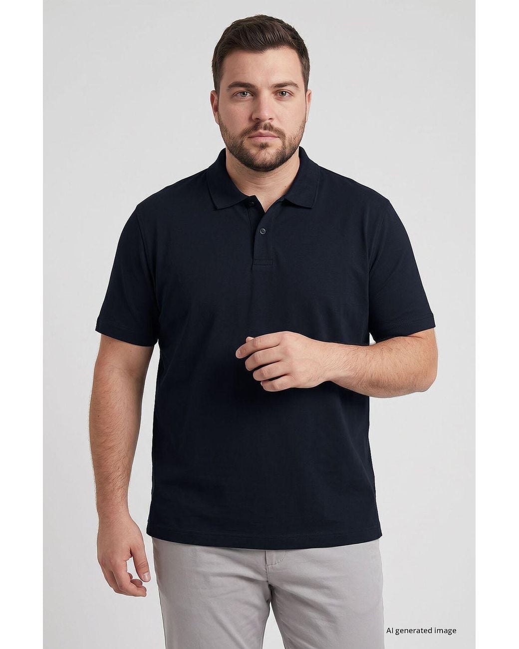 TOMMY LIFE Blue Cotton-Blend T-Shirt for men