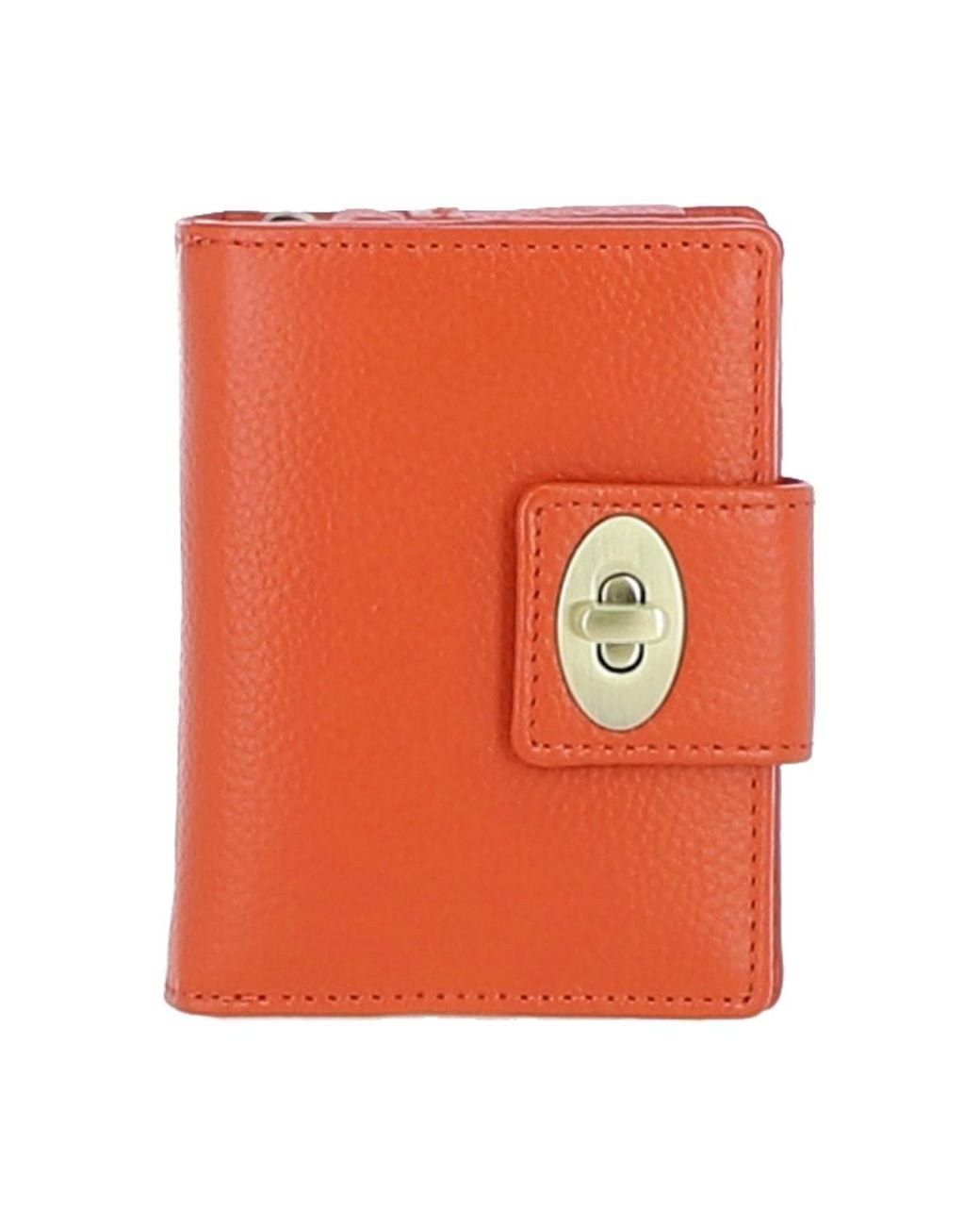 Ashwood Leather Orange Elegant Real Purse