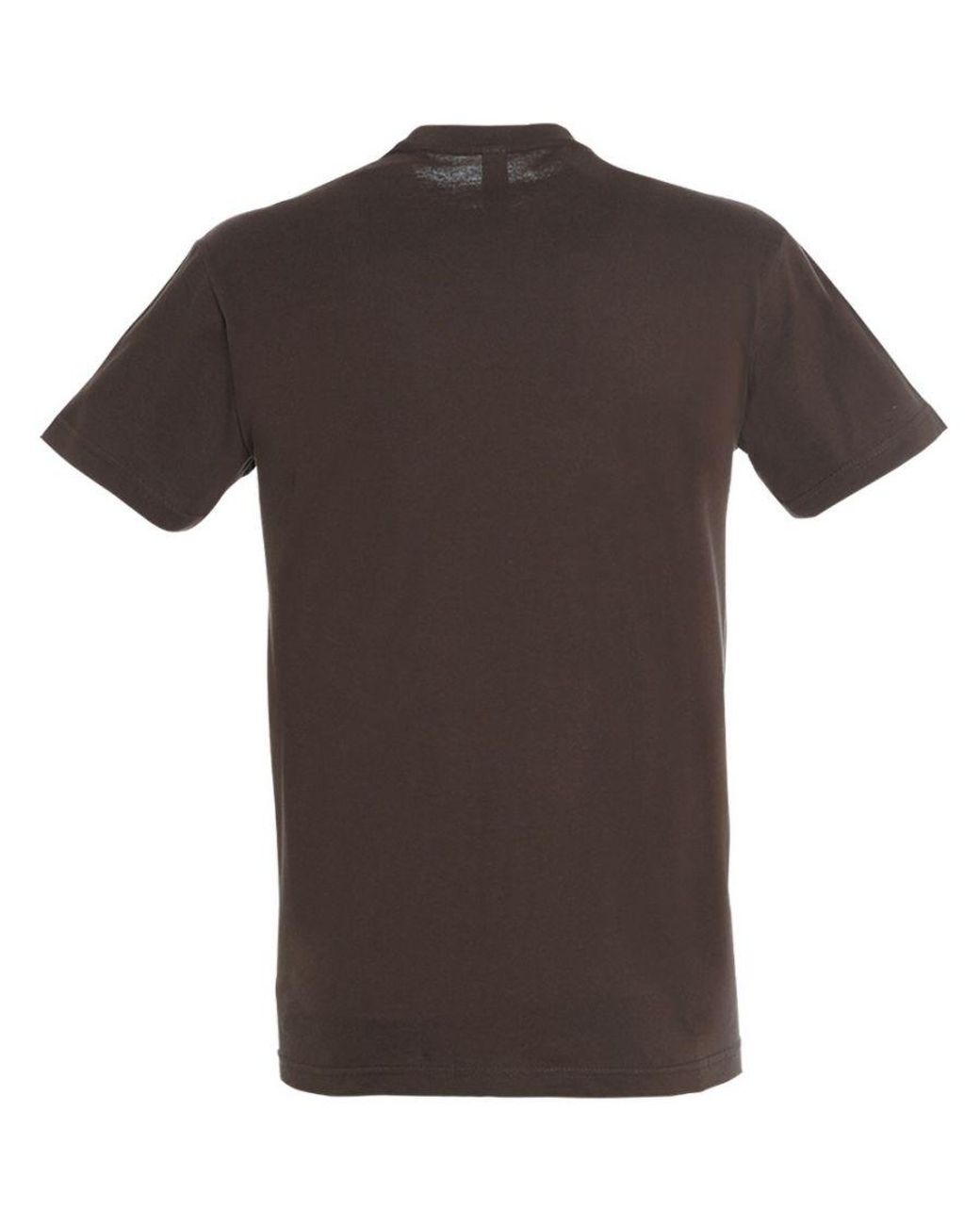 Sol's Black Regent Short Sleeve T-Shirt Cotton for men