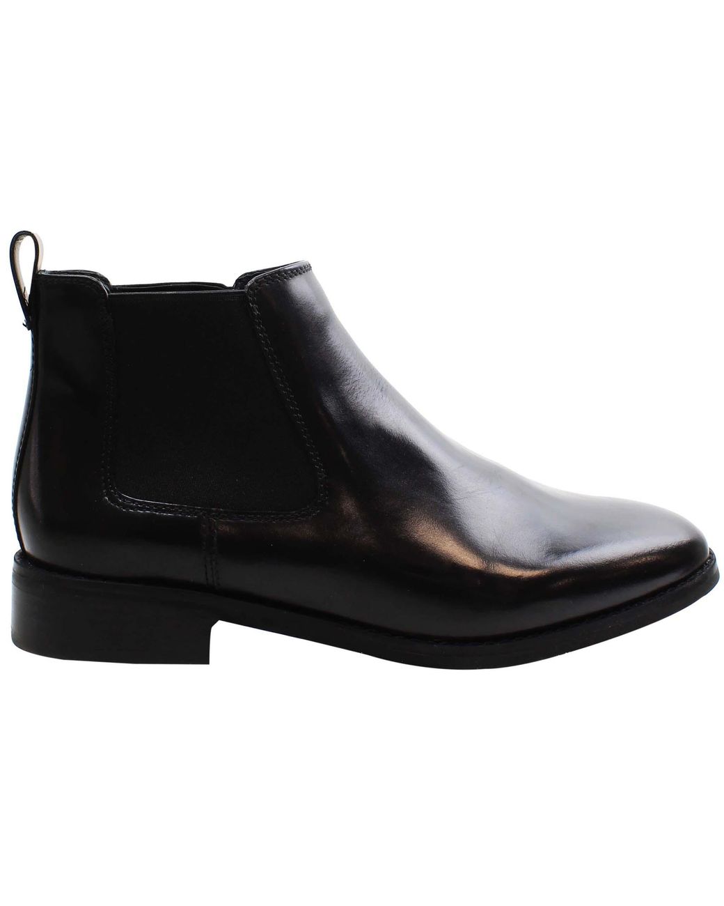 Clarks Black Ria Chelsea Boots