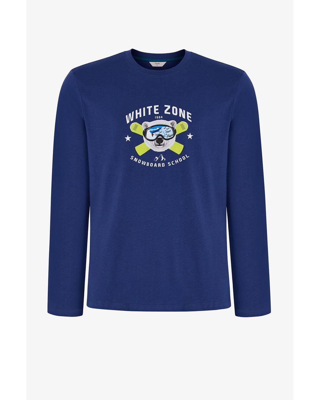 Penti Blue Zone Pajama Set With Long Sleeves for men