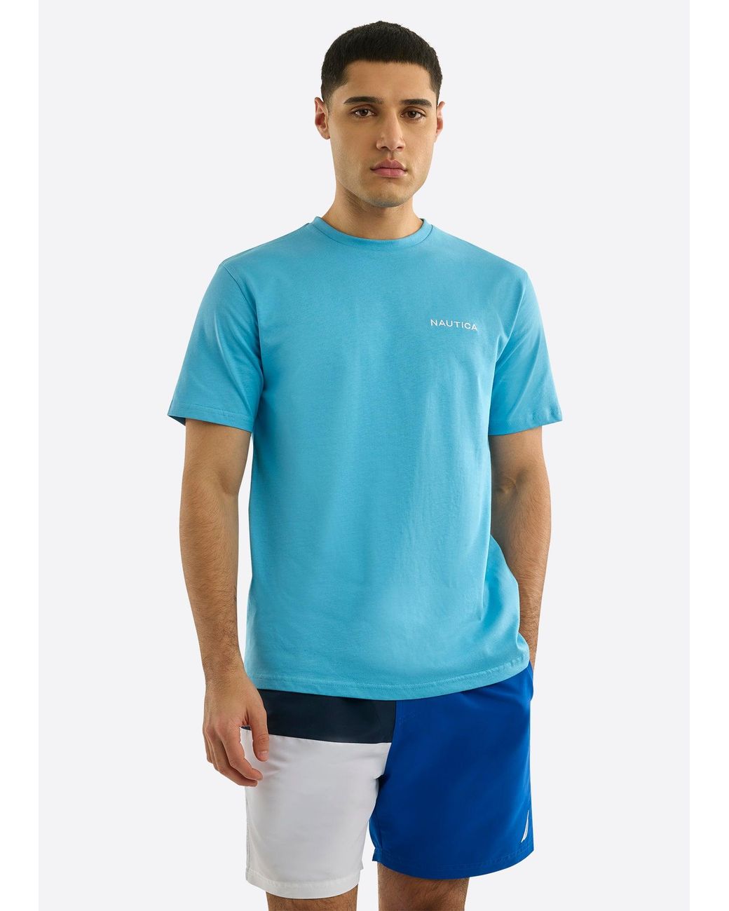 Nautica Blue Cragsmoor T Shirt for men
