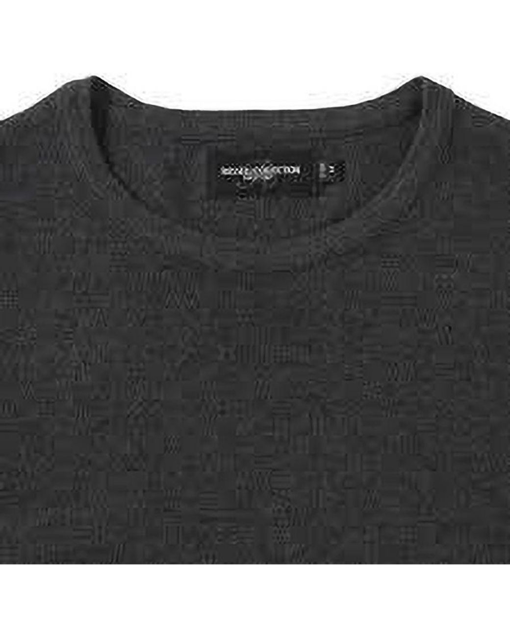 Russell Black Collection V-Neck Knitted Pullover Sweatshirt Marl) for men