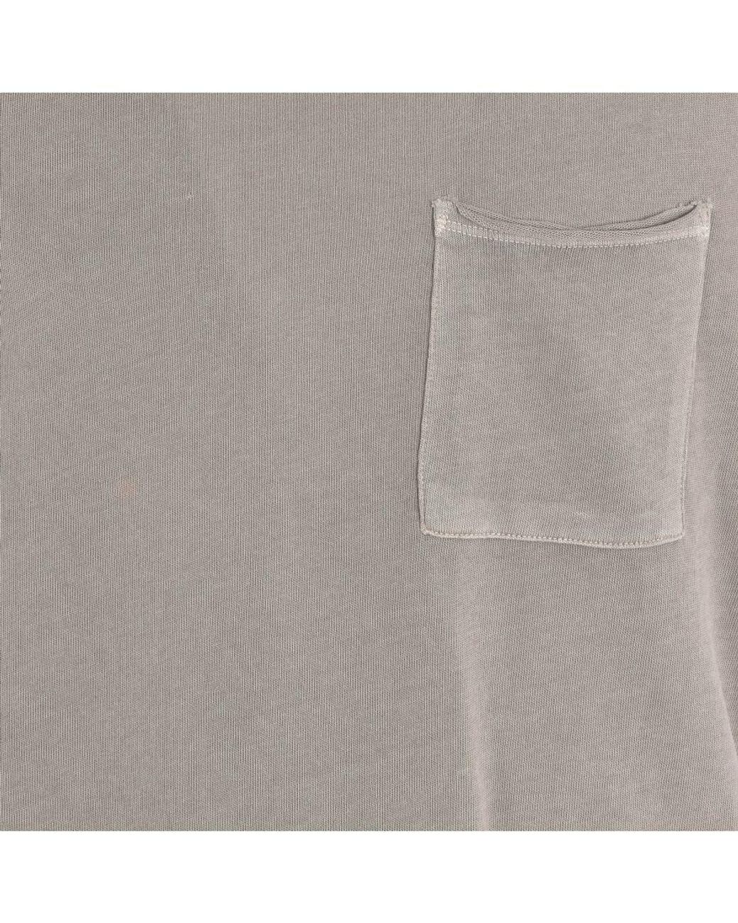 ELEVEN PARIS Gray Abdel Short Sleeve Round Neck T-Shirt 17S1Ts01