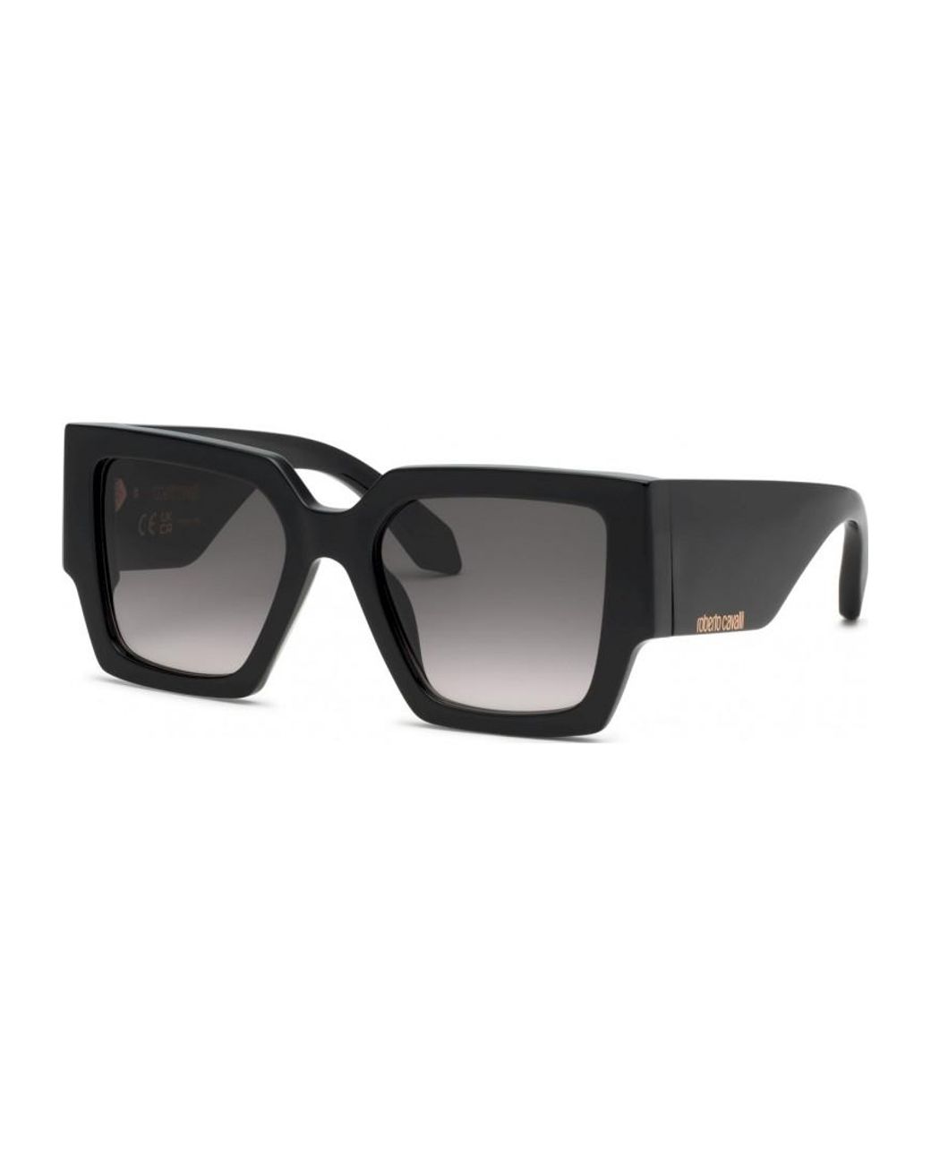 Roberto Cavalli Black Src058S540700 Src058S 54 0700 Sunglasses