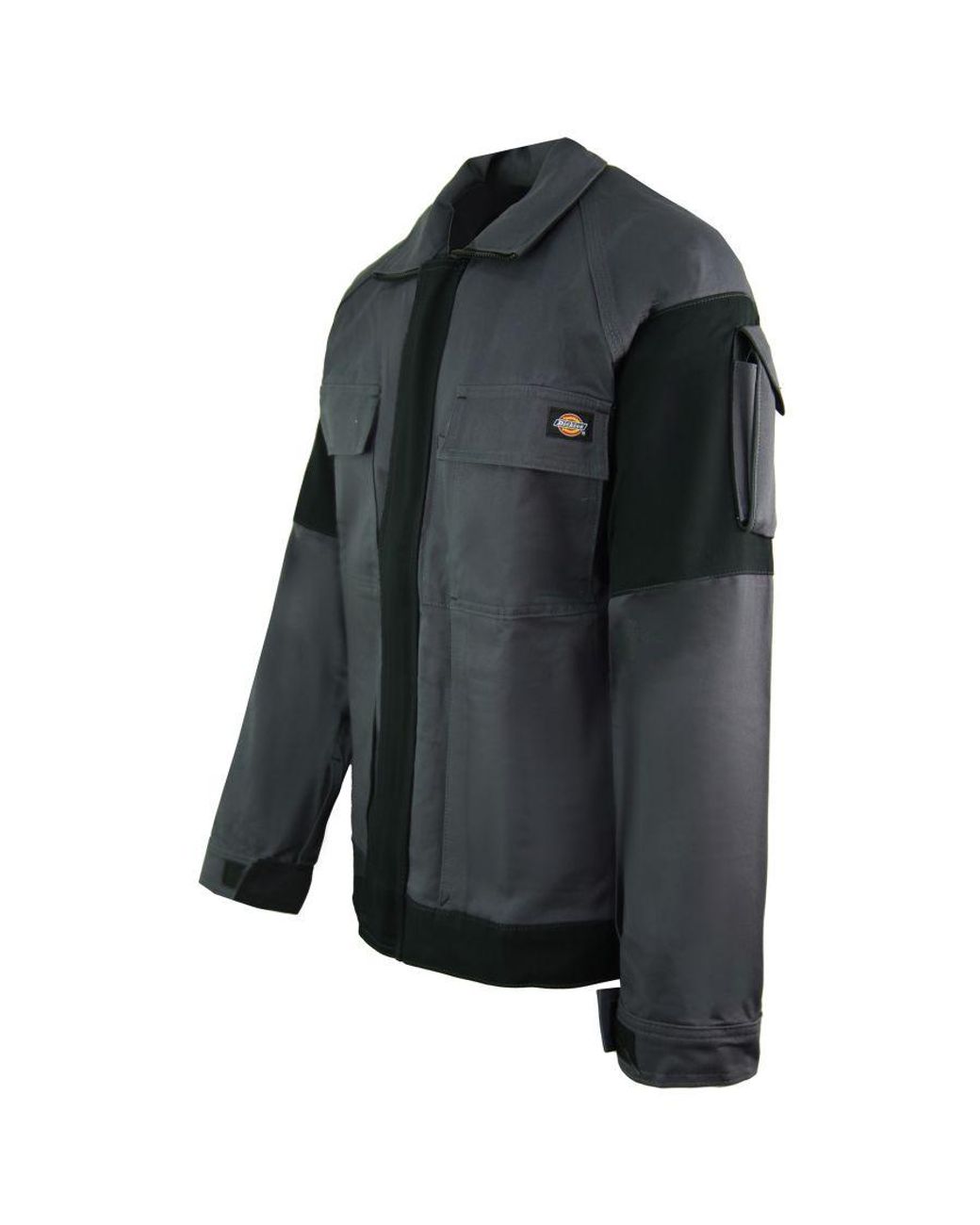 Dickies Black Grafter Duo Tone Work Wear Jacket Cotton for men