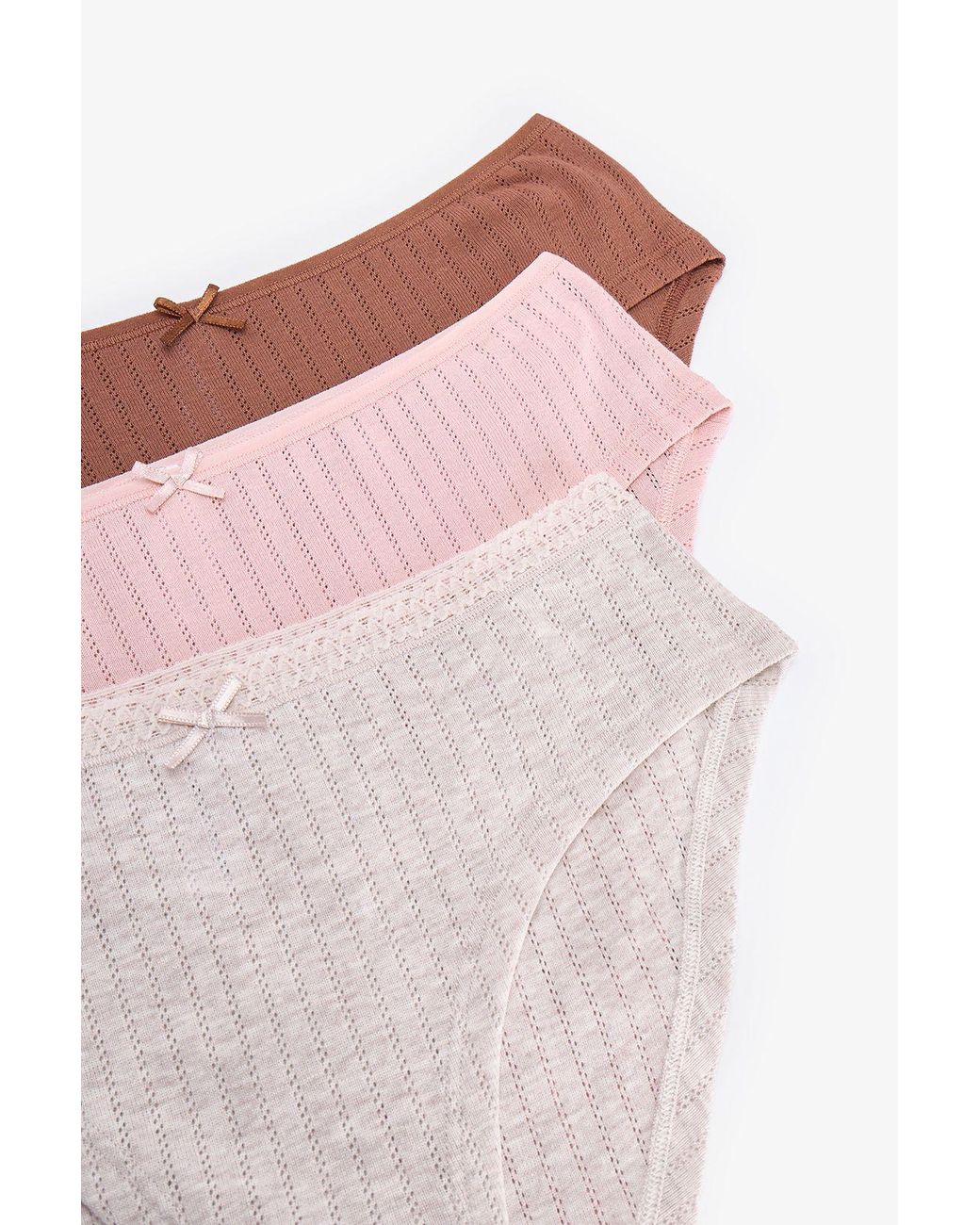 Penti Pink Angel Wing Pointel 3-Pack Hipster
