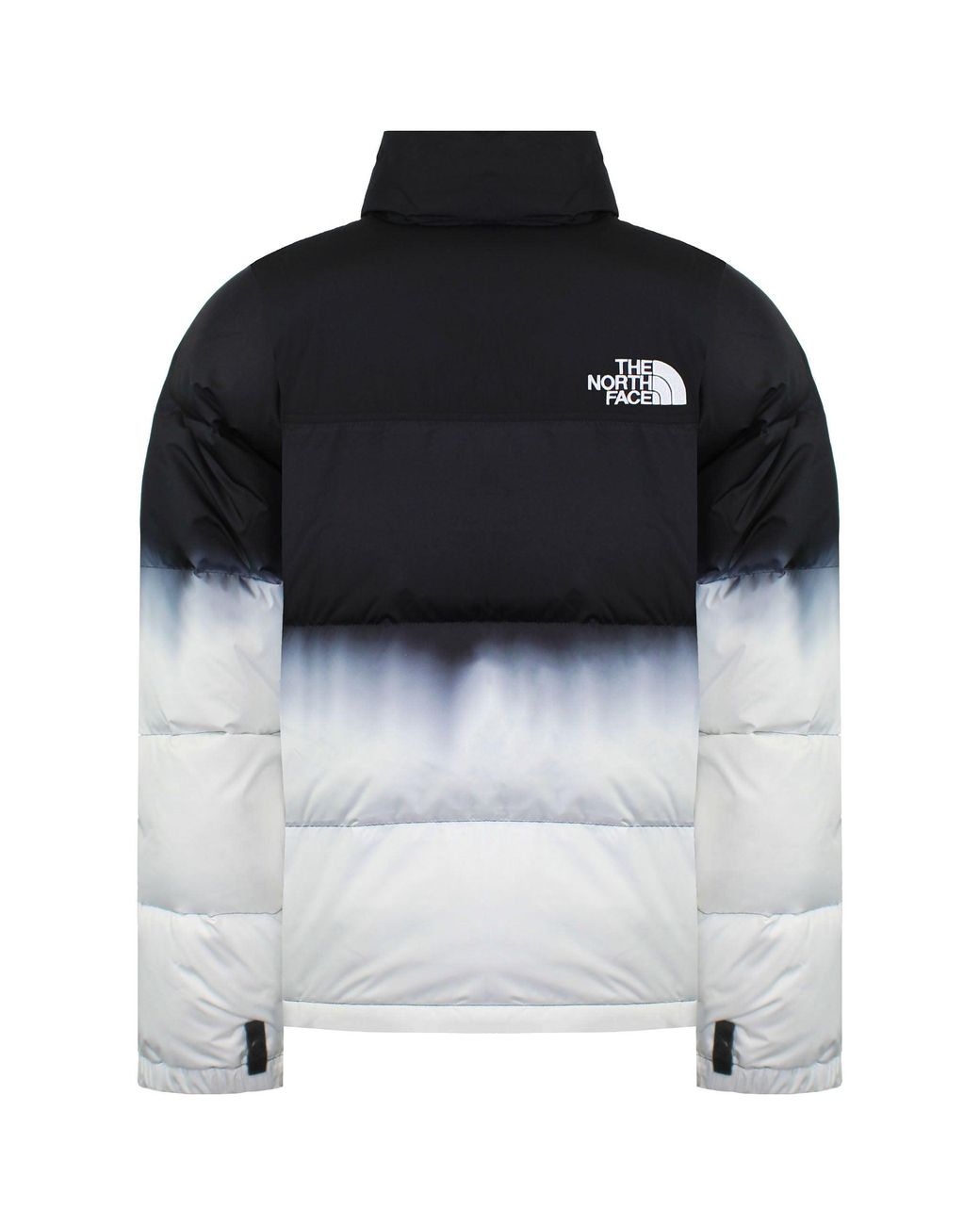 The North Face Black 96 Retro Nuptse Dip Dye Jacket Nylon for men