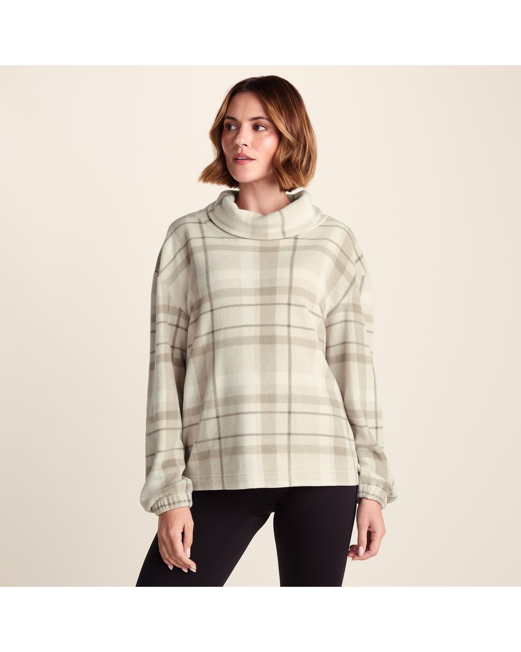 TOG24 Natural March Relaxed Fit Microfleece Pullover
