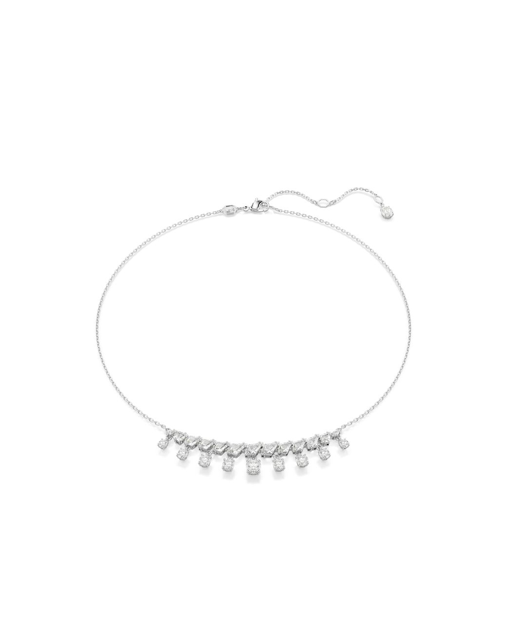 Swarovski White 'Idyllia' Base Metal Necklace
