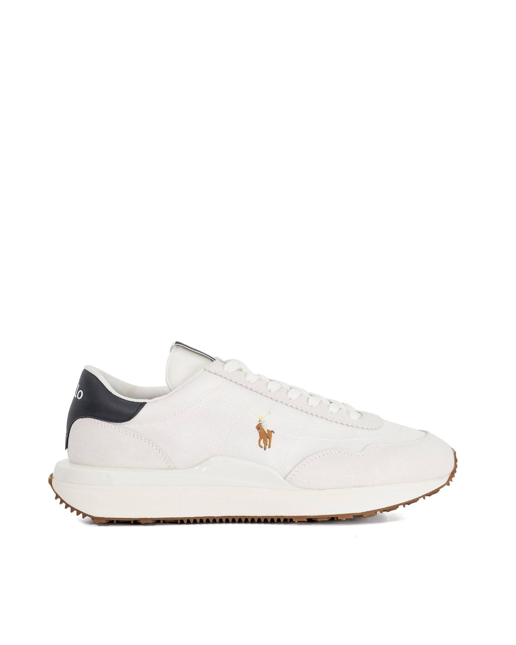 Dune White Polo Ralph Lauren Nylon Trainer for men