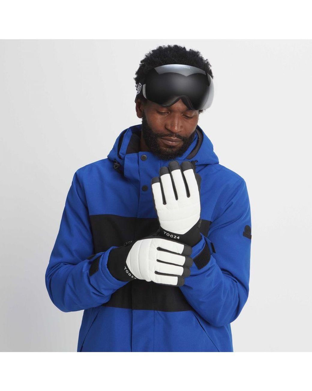 TOG24 Black Adventure Ski Gloves Optic