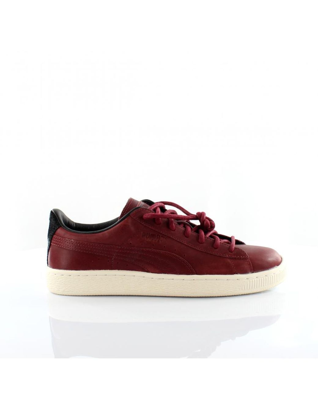 PUMA Basket Citi Series Red Leather Trainers 358891 02 Leather for Men |  Lyst UK