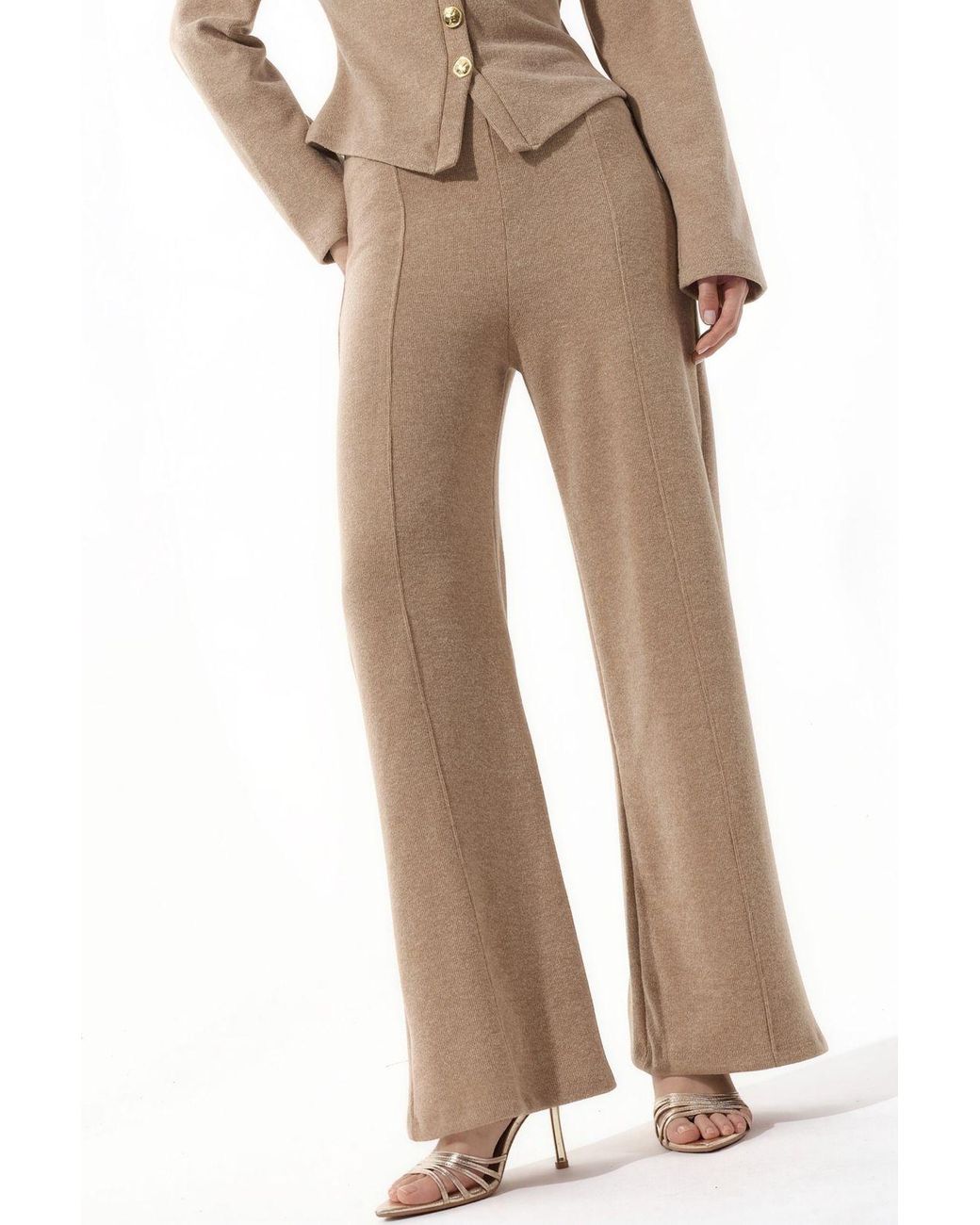 Busem Natural Cotton-Blend Pants