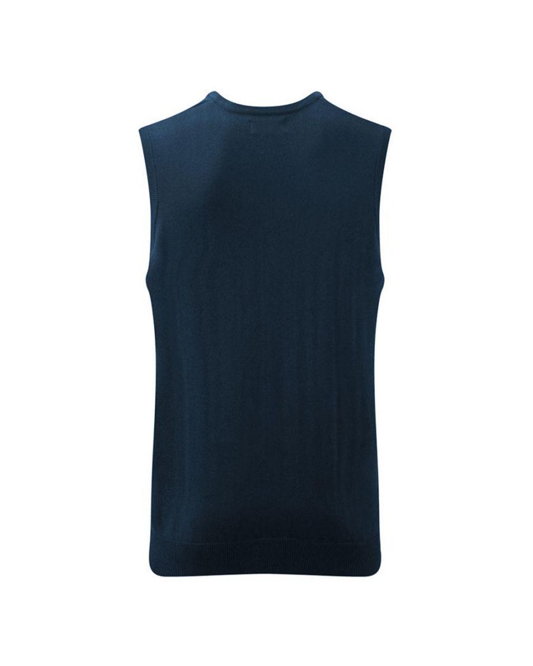 Russell Blue Collection V-Neck Sleevless Knitted Pullover Top Jumper (French) for men