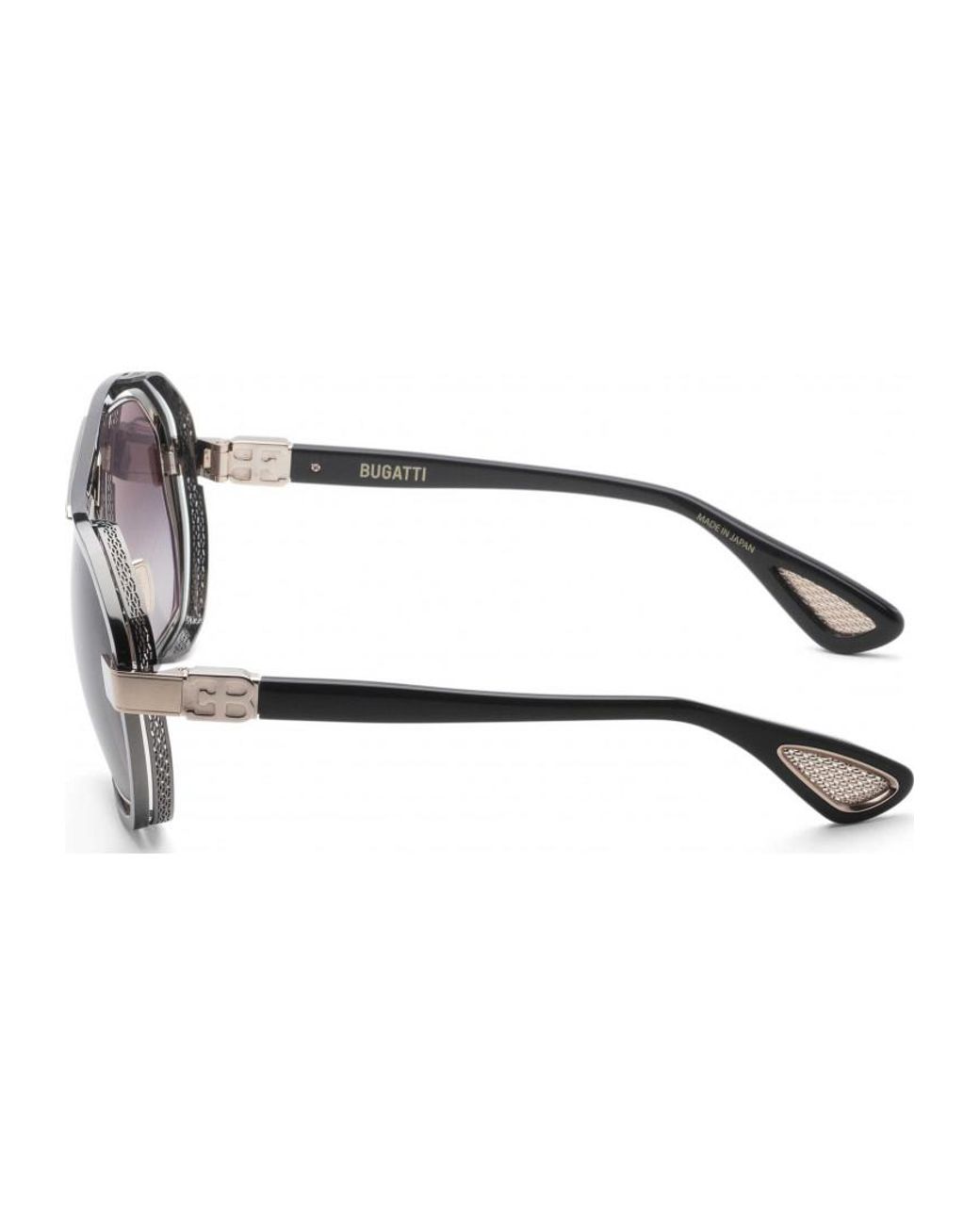 Bugatti Gray 08 52 Gm Wg Sunglasses for men