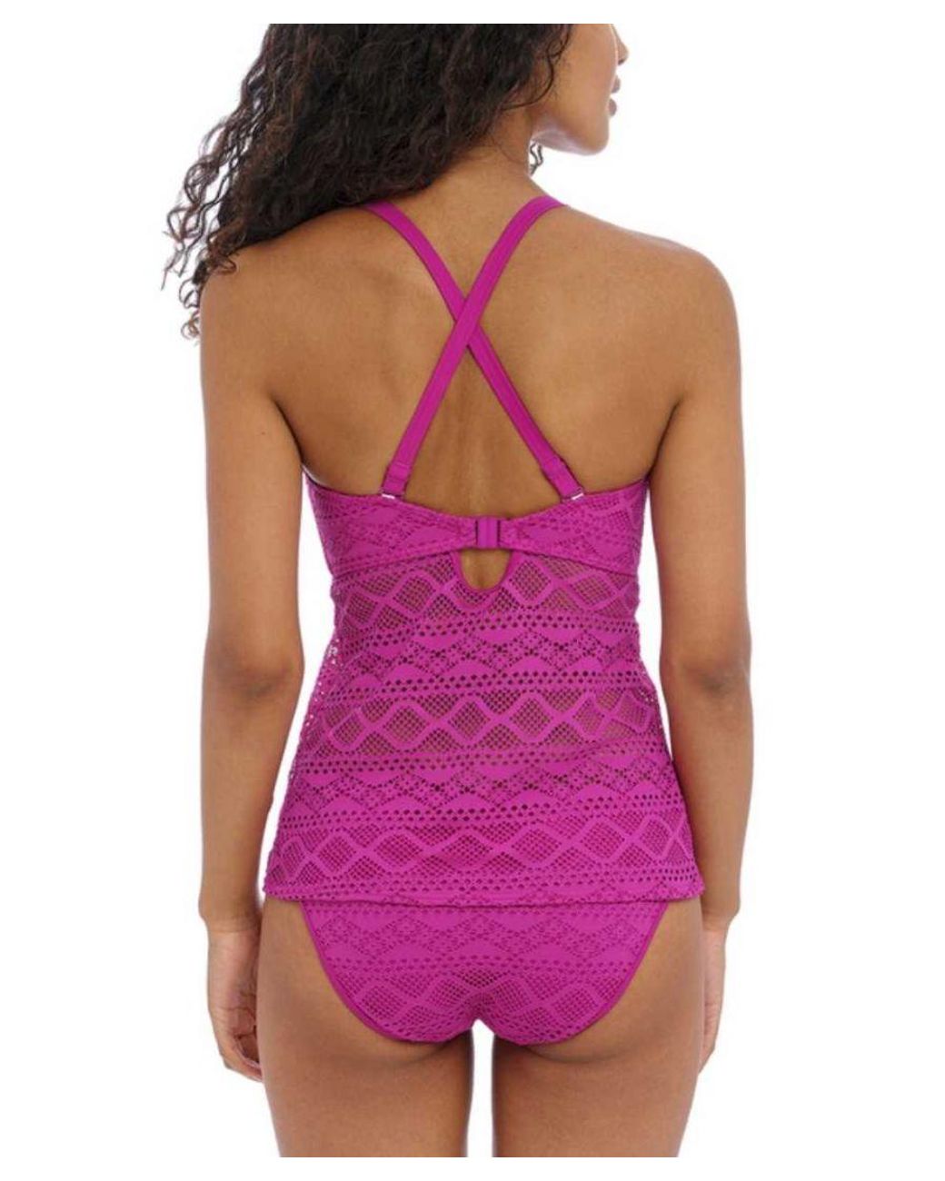 Freya Pink Sundance Tankini Top